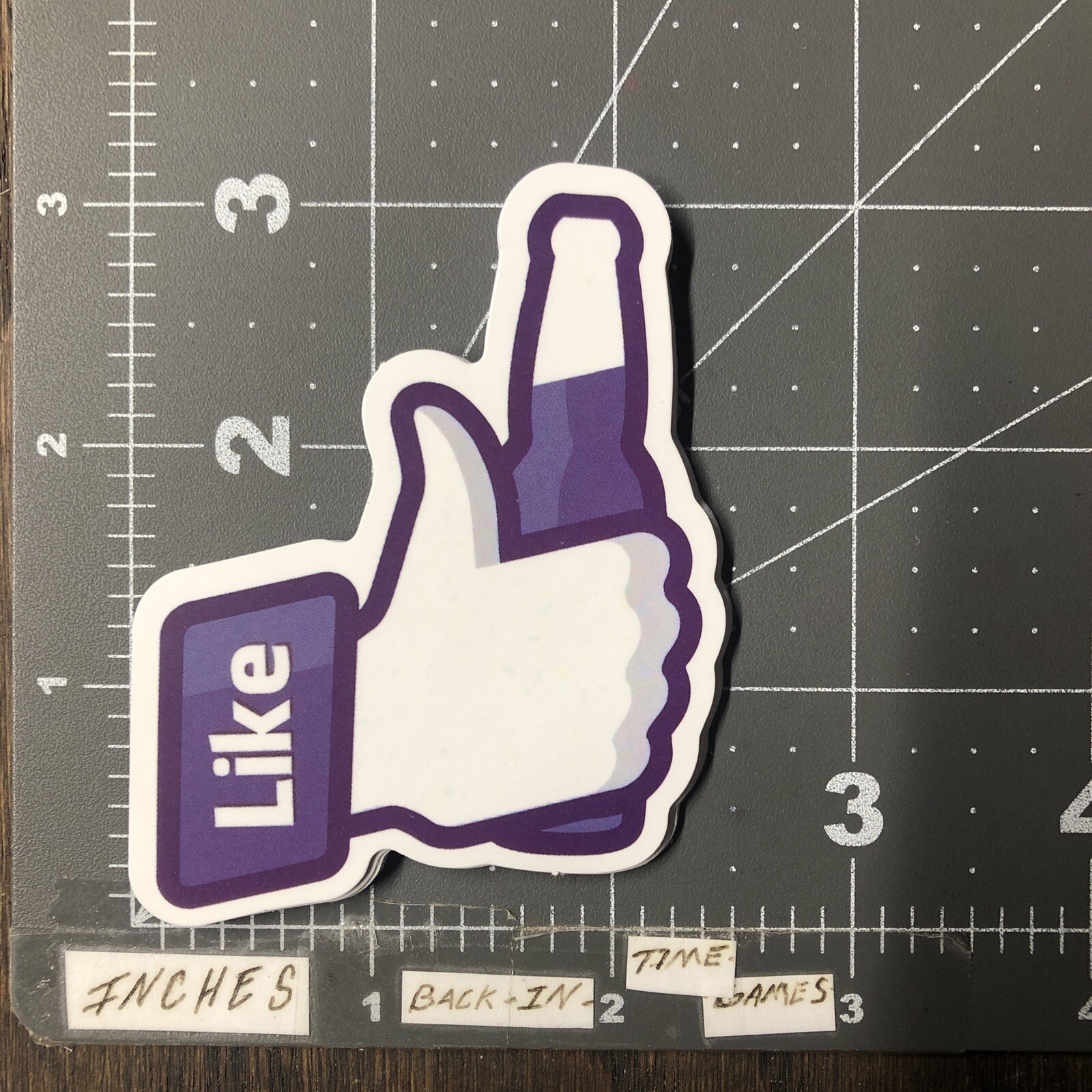Facebook Like Beer Adult Humor Sticker For Skateboard Phone Guitar Ect New11
