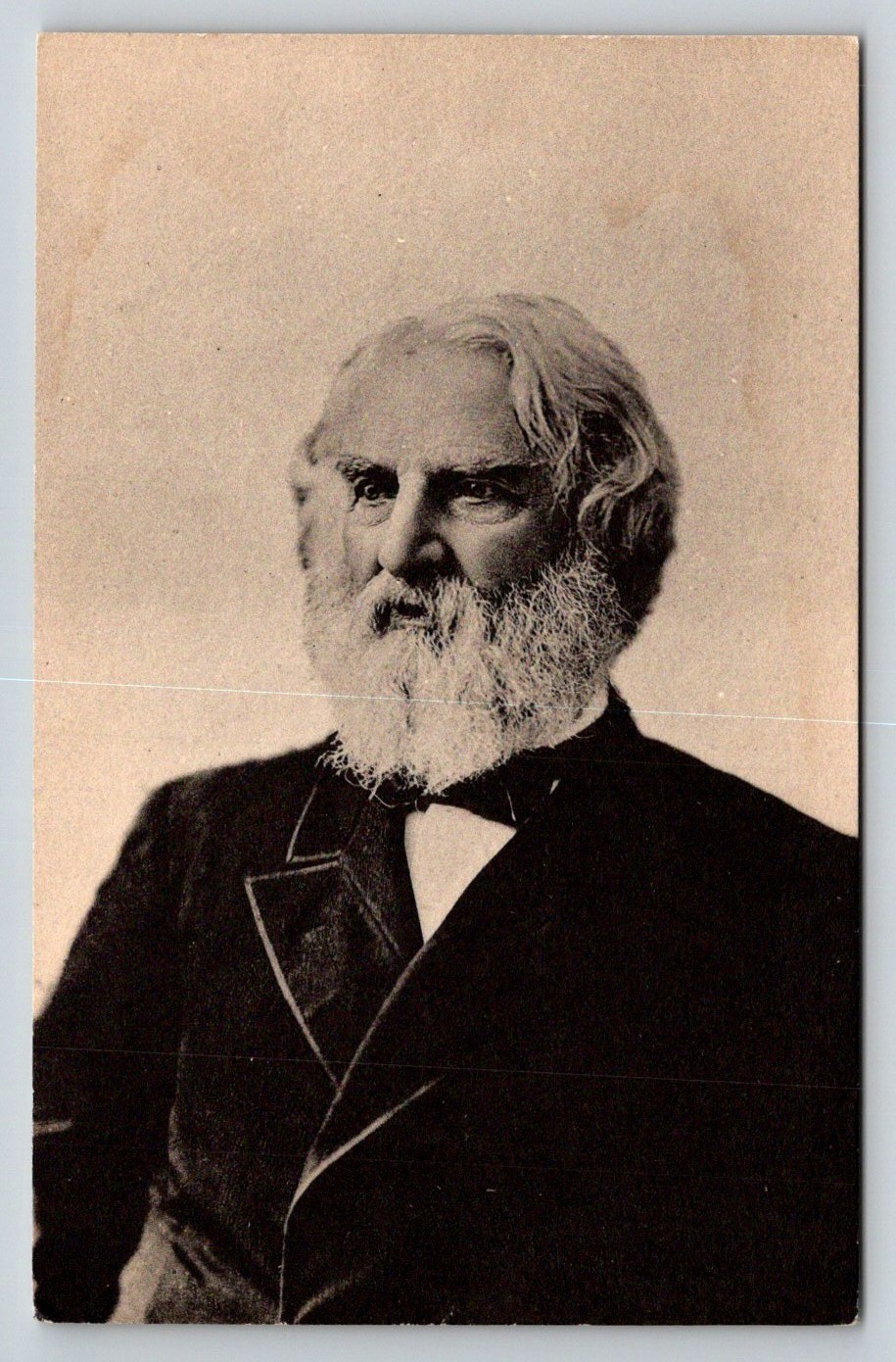 Henry Wadsworth Longfellow   Postcard