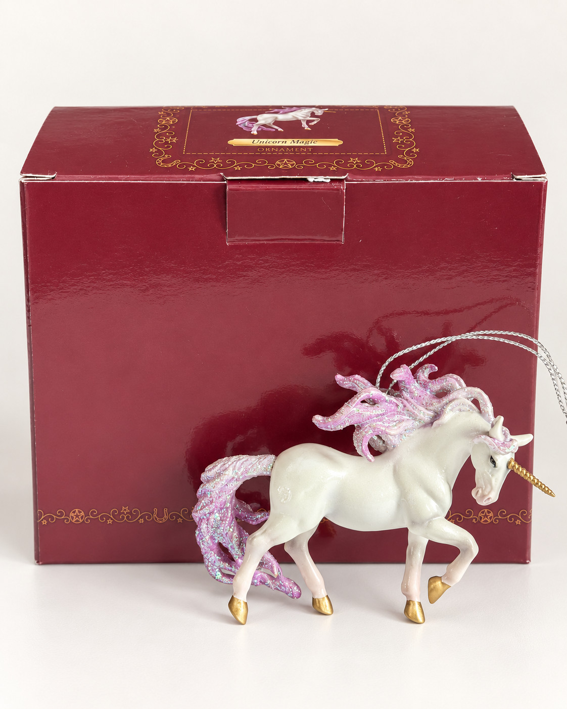 2018 Enesco Trail of Painted Ponies Unicorn Magic Ornament 6001103 With Box