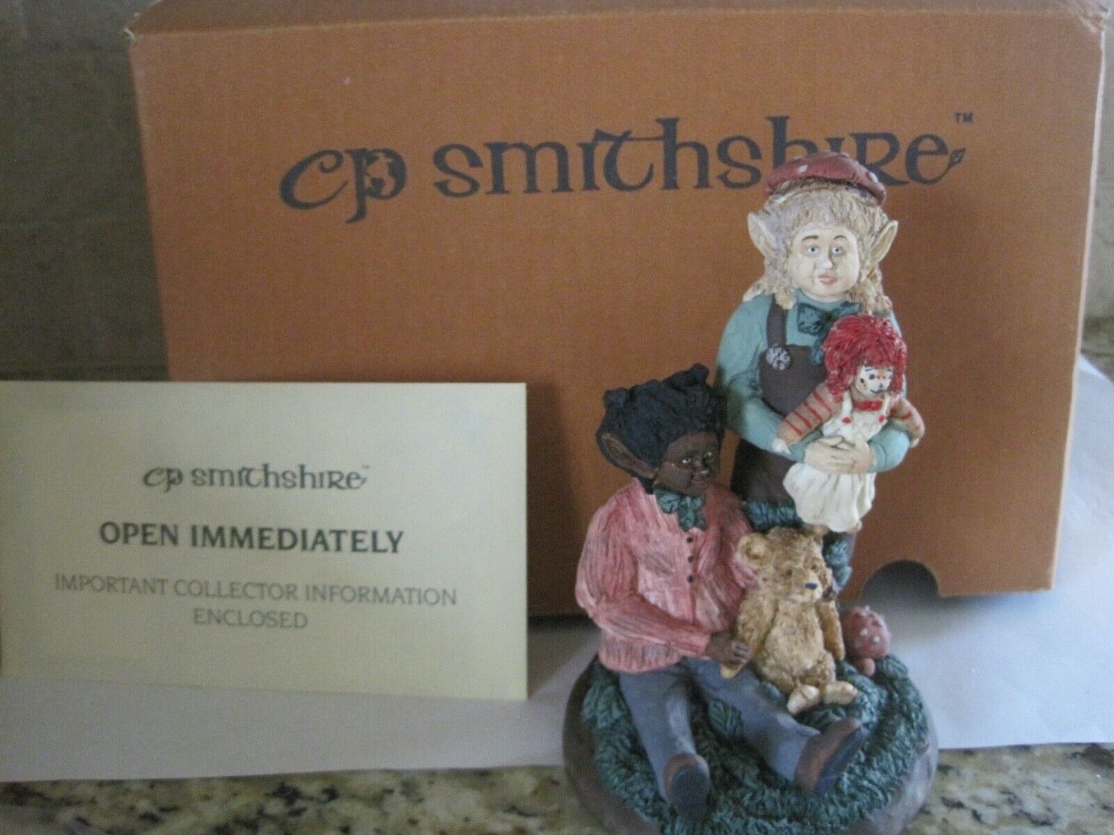 CP Smithshire And Flyer Figurine w/ Box Andrea And Theodora AU