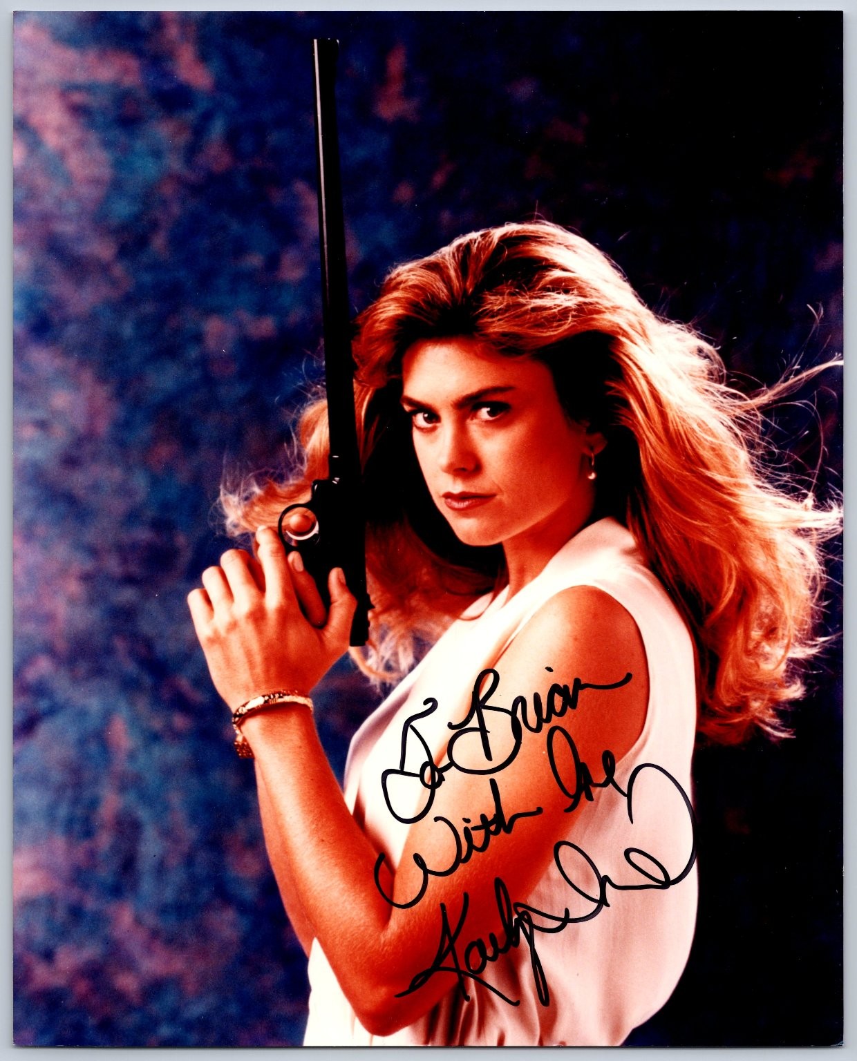 Kathy Ireland Autographed Photo Signed Celebrity Photograph Actress