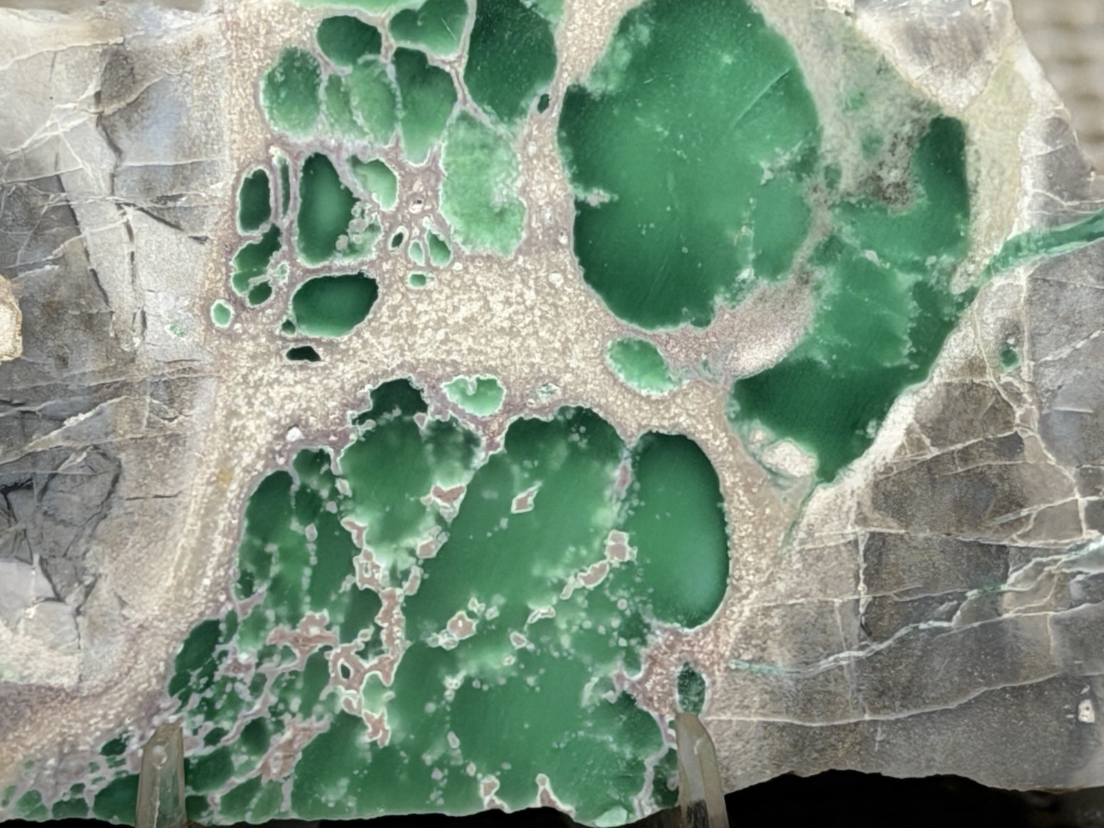 A+ Lucin Variscite Slab, Lot#852 A+ Lucin Variscite Slab, Lot#852