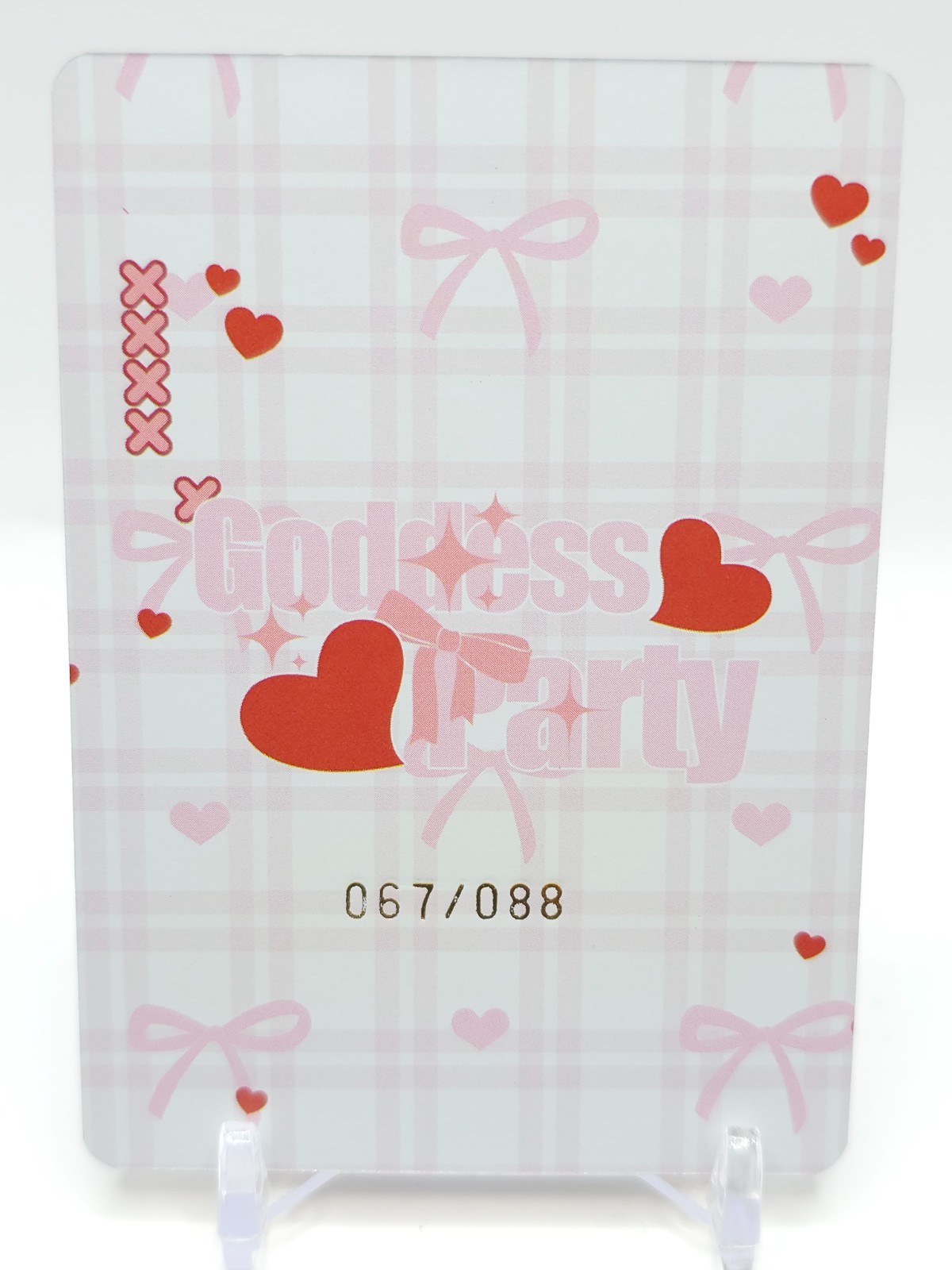 Goddess Party - Anime Waifu SCP Trading Card - Rin & Sakura - NUMBERED 067/088