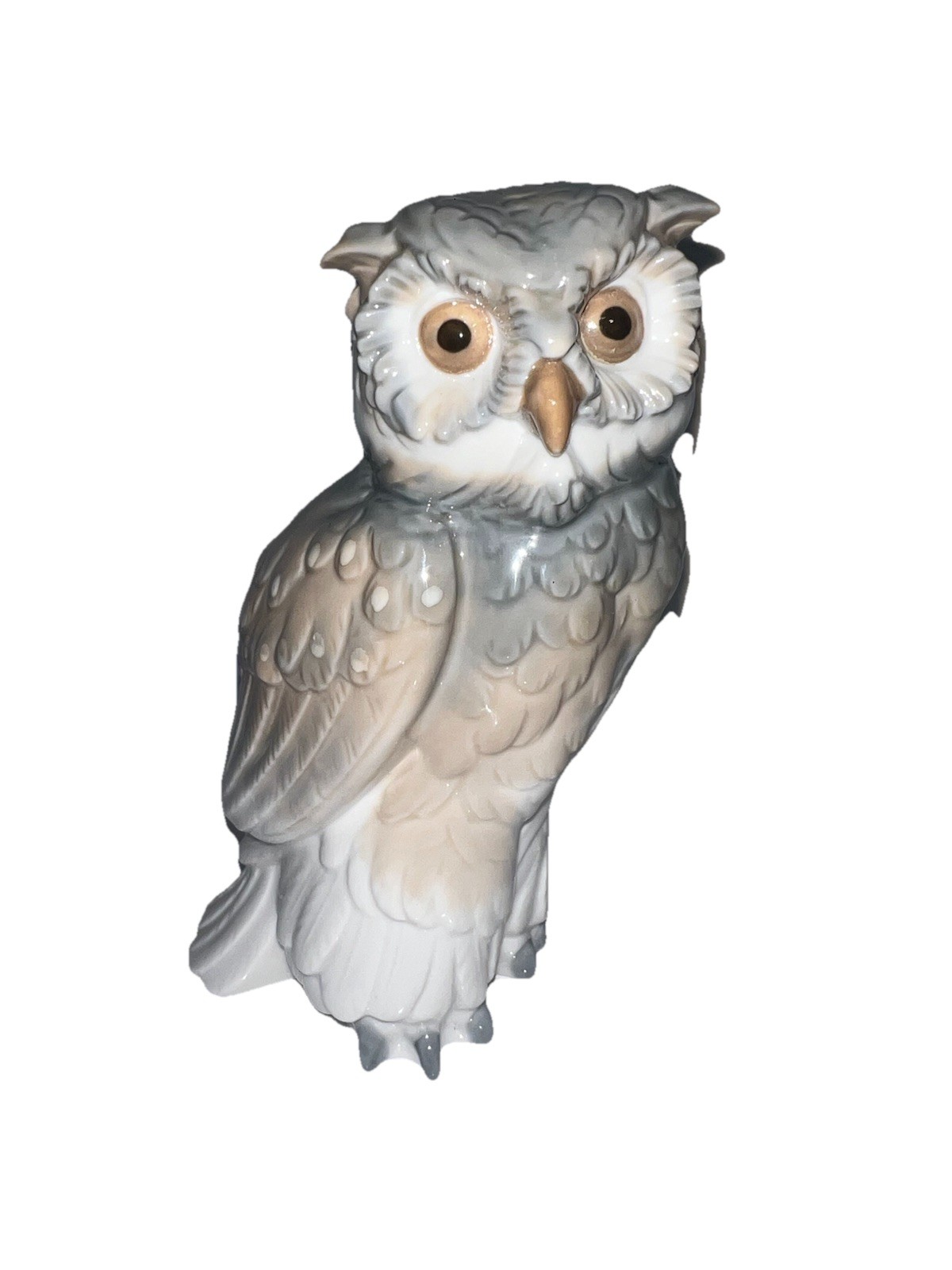 (15)Vtg 1976 Nao Lladro Short Eared Owl Porcelain Figure Excellent. (15)Vtg 1976 Nao Lladro Short Eared Owl Porcelain Figure Excellent.