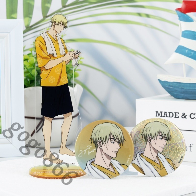 Nanami Kento Jujutsu Kaisen Desktop Acrylic Stand Figure Badge Gift 3Pcs/Set