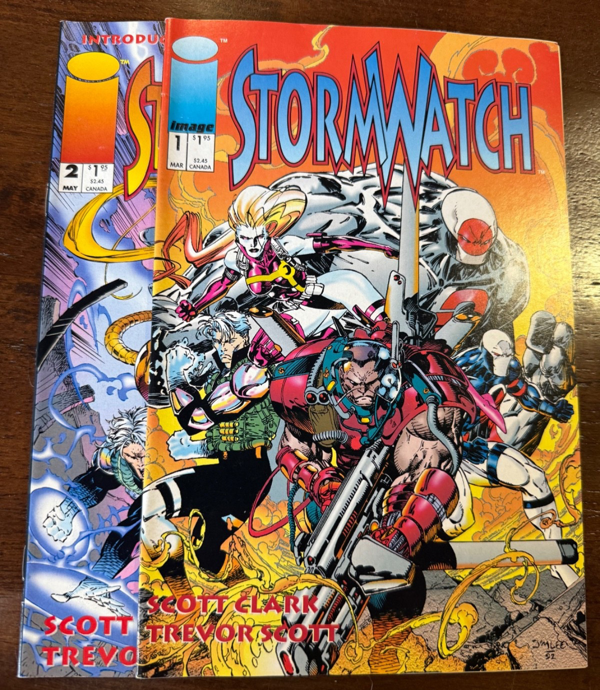 Stormwatch #1 and #2 (Image Comics March 1993) Bagged & Boarded Stormwatch #1 and #2 (Image Comics March 1993) Bagged & Boarded