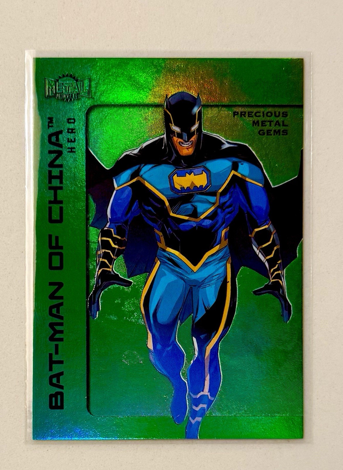 2025 Metal Precious Metal Gems PMG Green 10/10 Batman Bat-Man of China 🔥