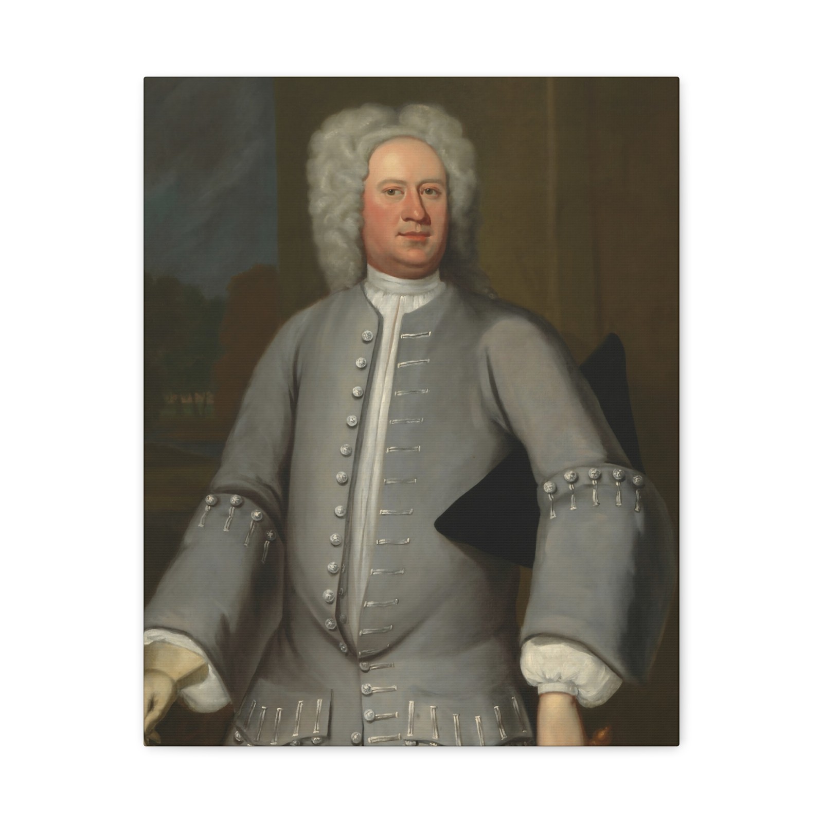 Unidentified Artist - Robert King Carter - c. 1720 - Canvas Wall Art