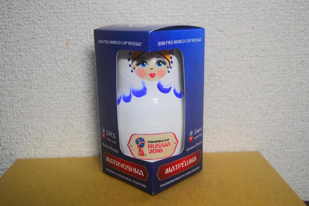 FIFA World Cup Russia 2018 Matryoshka(5pcs) 10cm/3.93\