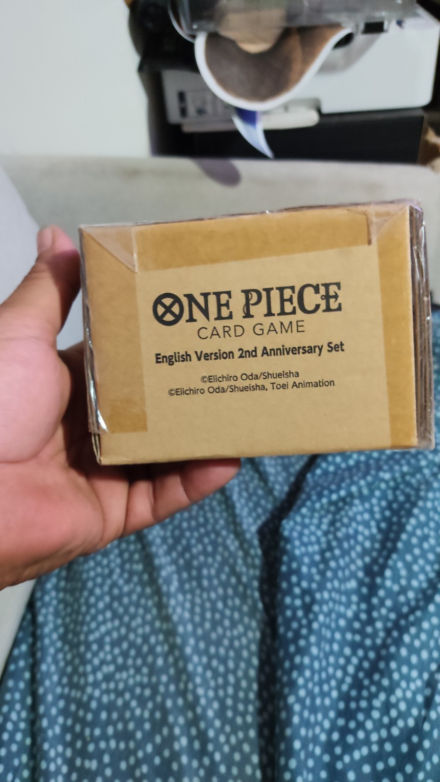 2nd ANNIVERSARY SET English - One Piece Card Game - Set brown sealed