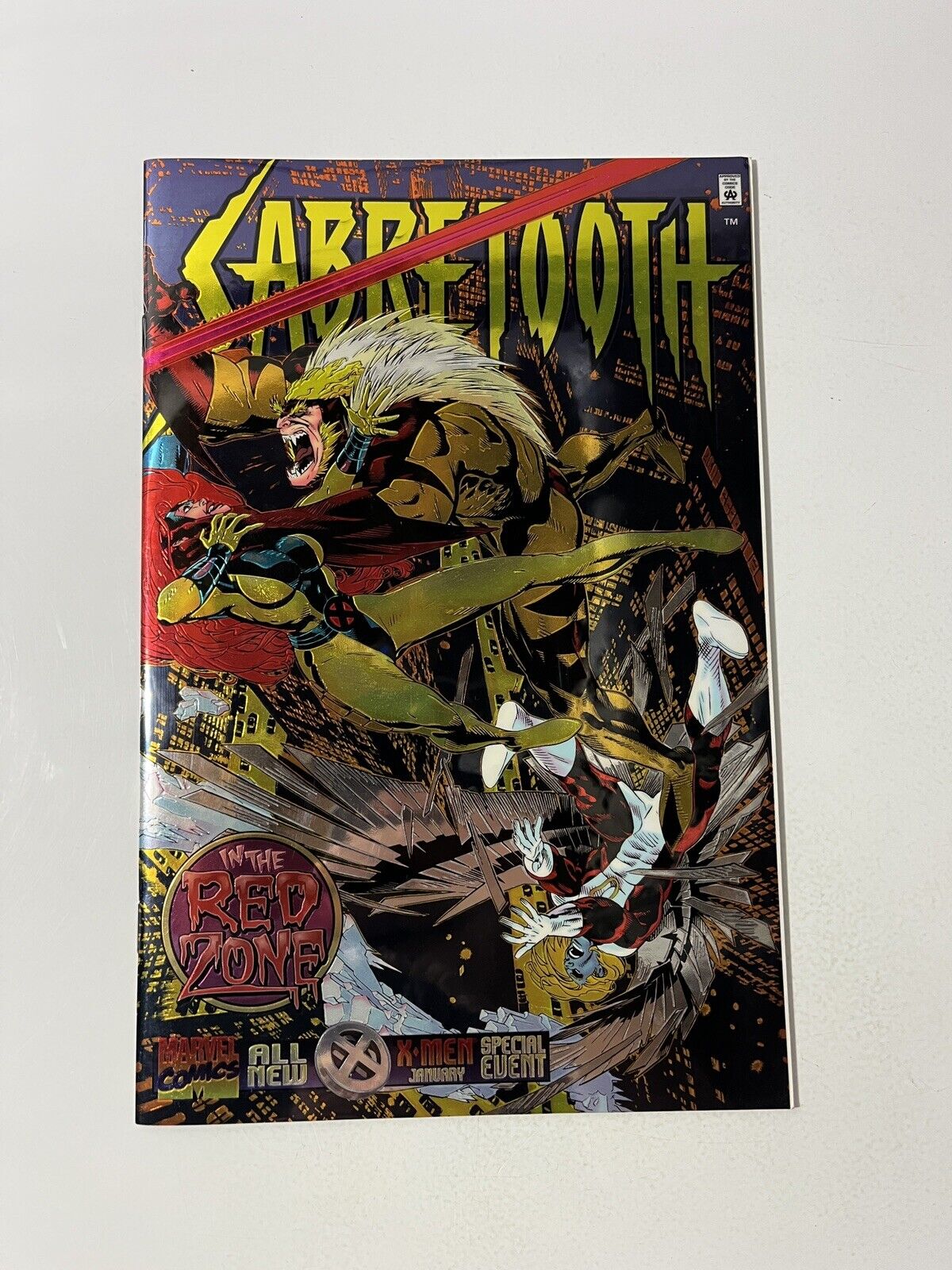 Sabretooth Special #1 Foil Cover Marvel Comics 1995 High Grade