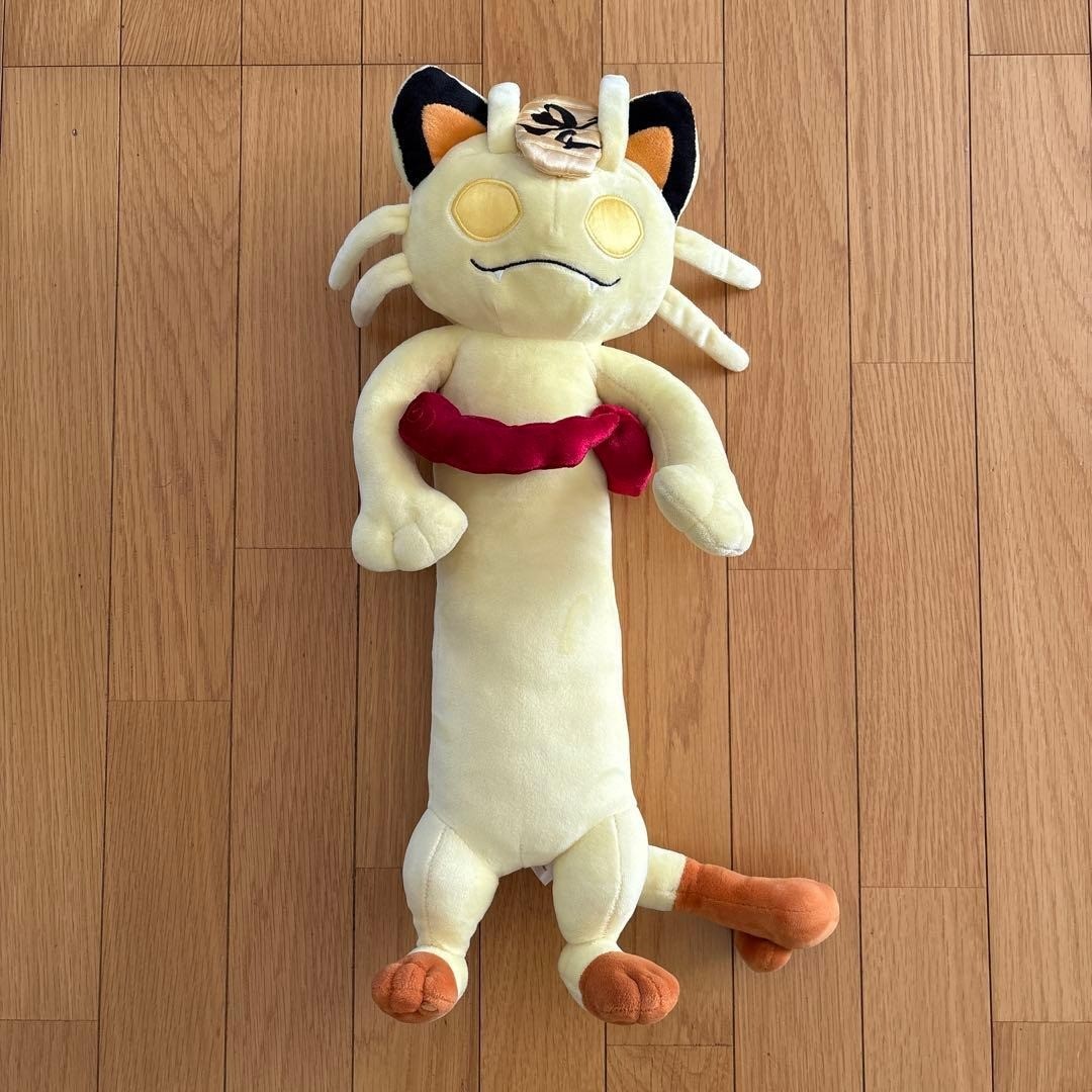 Pokemon Meowth Gigantamax Form Super Gigantamax Plush 60cm Used