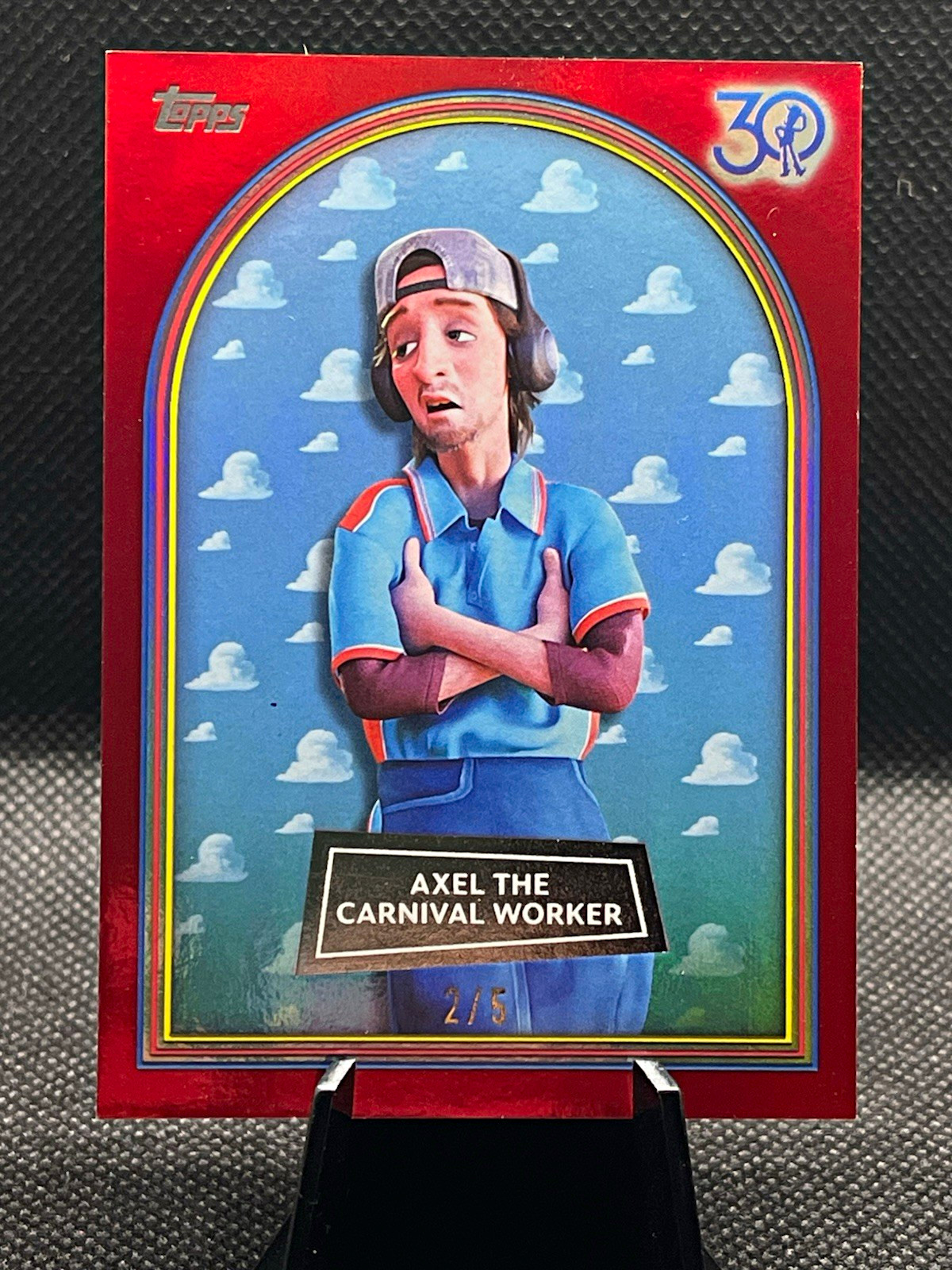 Topps 30 Years of Toy Story  #96 Axel Carnival Worker Red /5