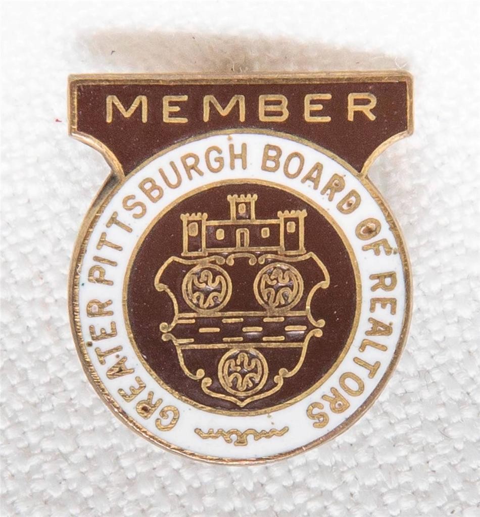 Greater Pittsburgh Board Of Realtors Lapel Pin Pinback