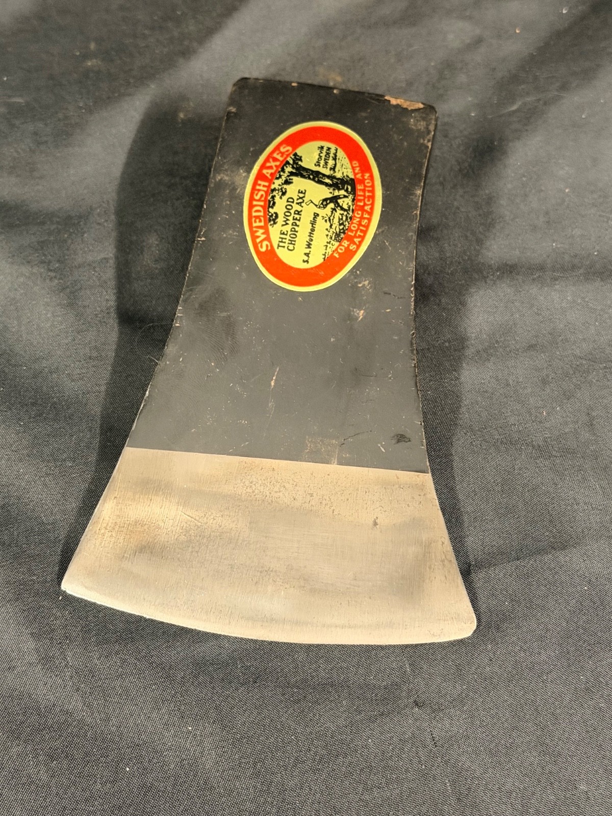 Vintage S.A. Wetterling Swedish Axe Head 850g 1.9 lb – Original Label