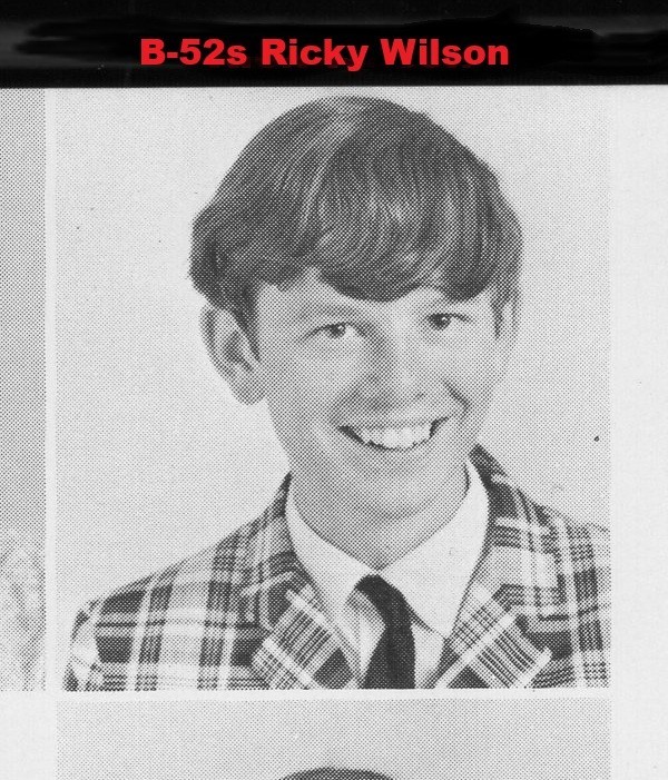 1960s B-52\'s RICKY WILSON School Yearbook ~  Rock Lobster ~ Private Idaho ~ ++++