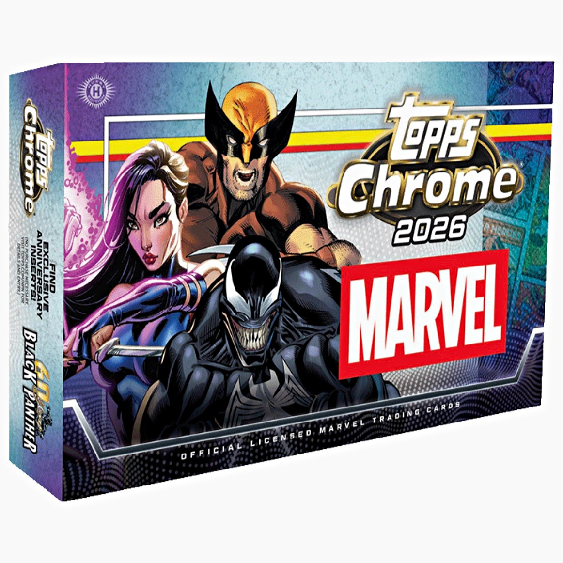 2026 Topps Chrome Marvel Hobby Box Sealed New
