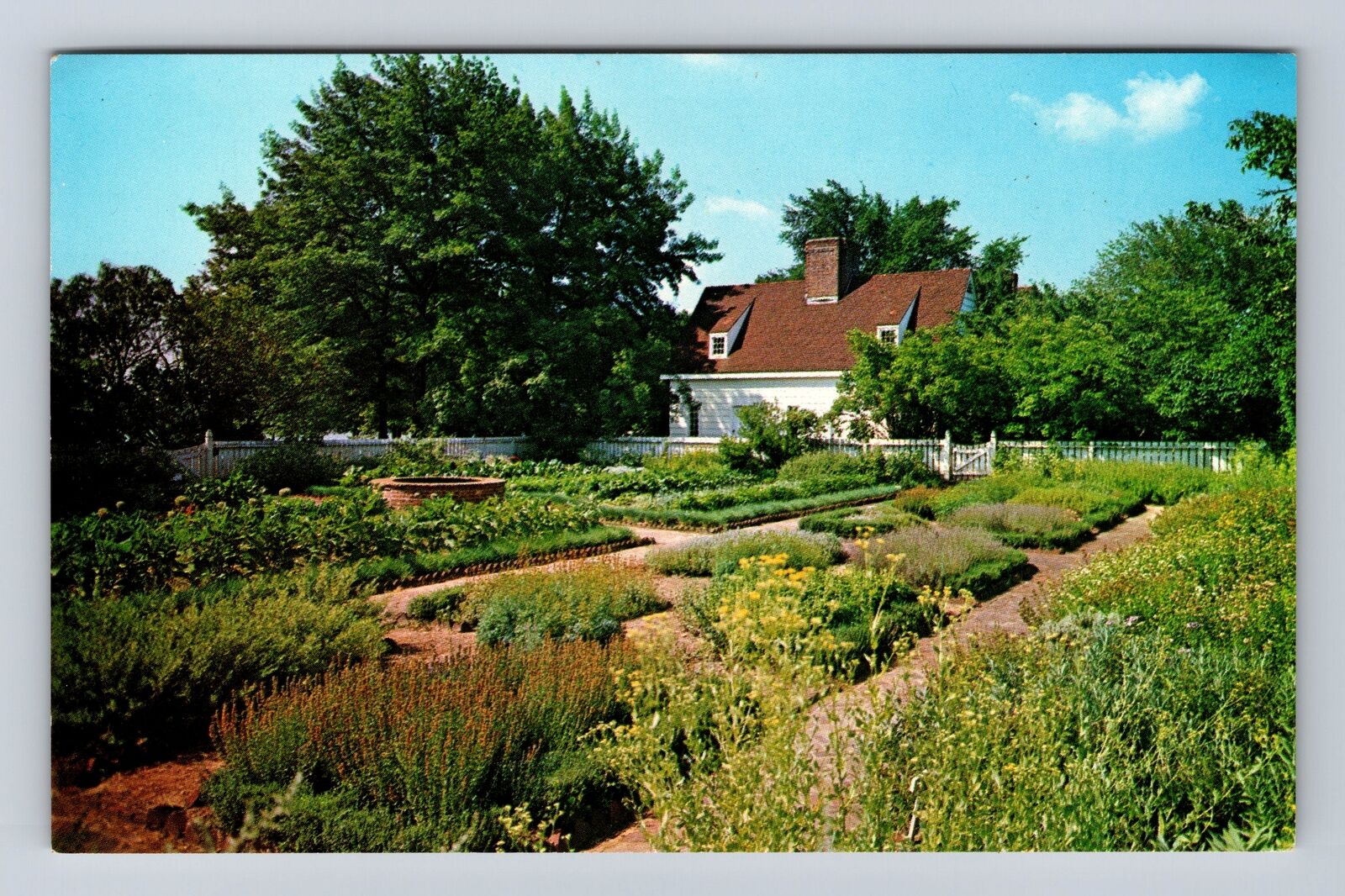 Morrisville PA- Pennsylvania, Pennsbury Manor, Antique Souvenir Vintage Postcard