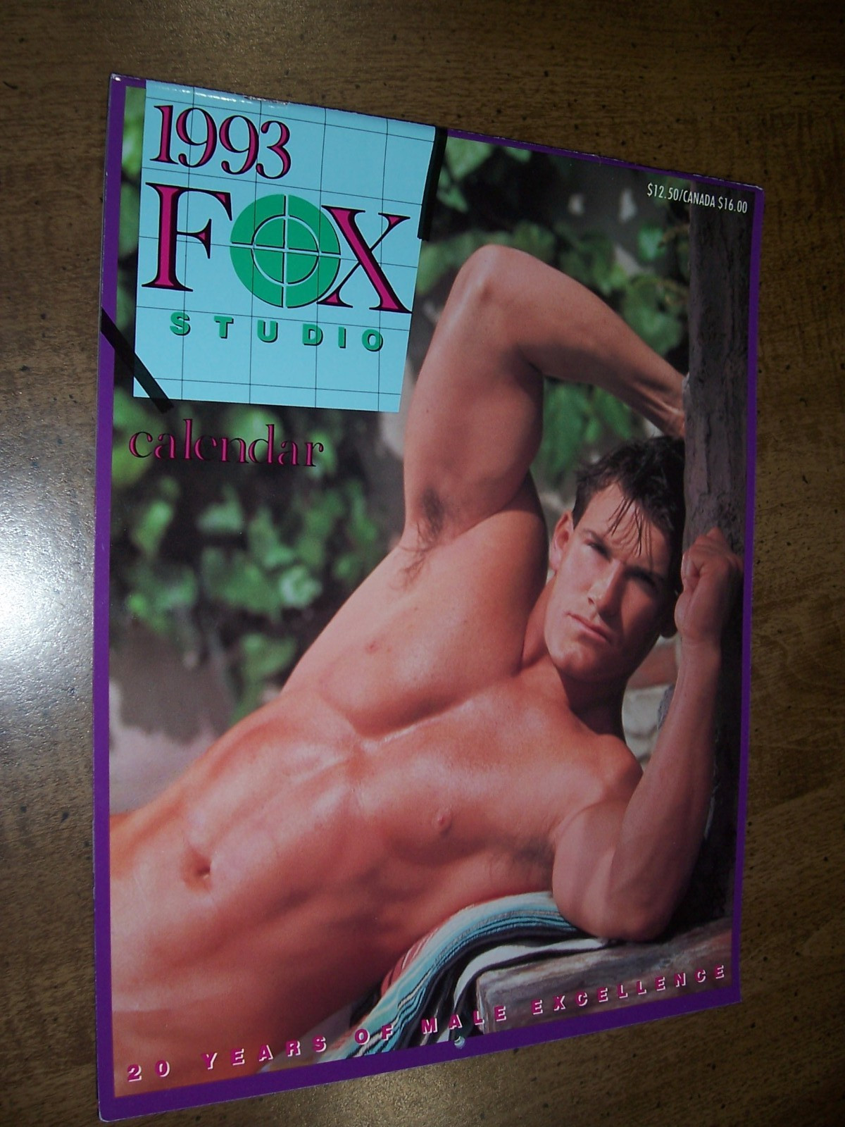 1993 Fox Studios ~ male physique calendar