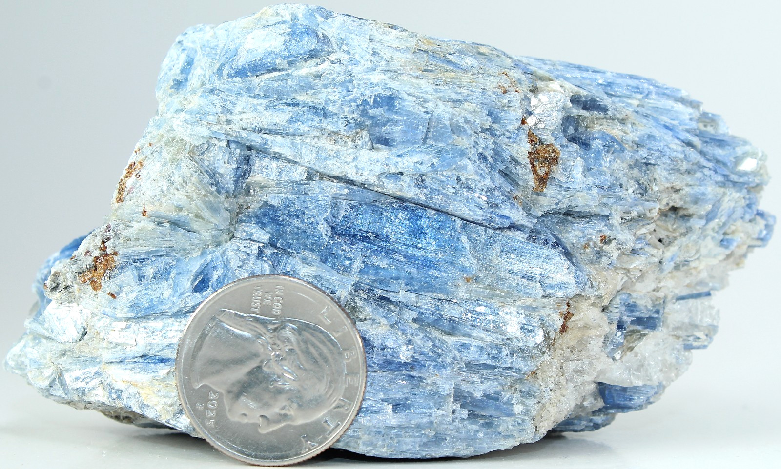 Brazilian Blue Kyanite, Calcite & Mica / 4.13\