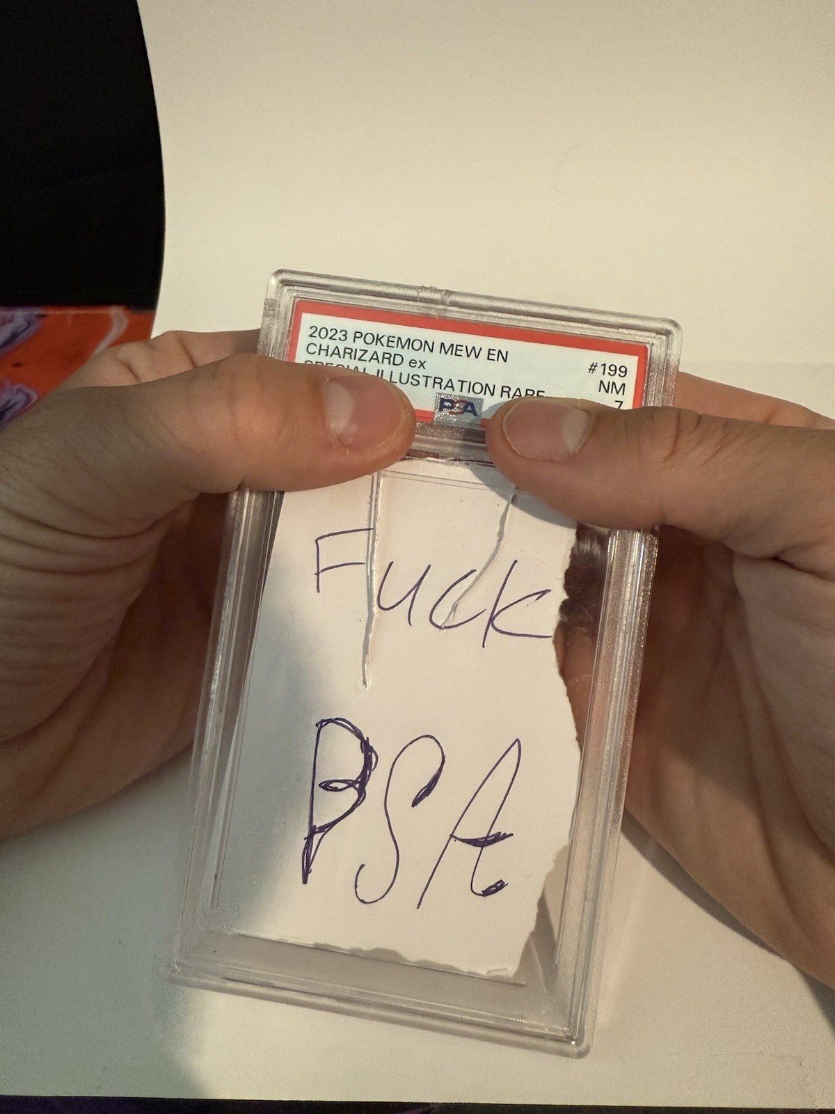 Cracked PSA Slab 