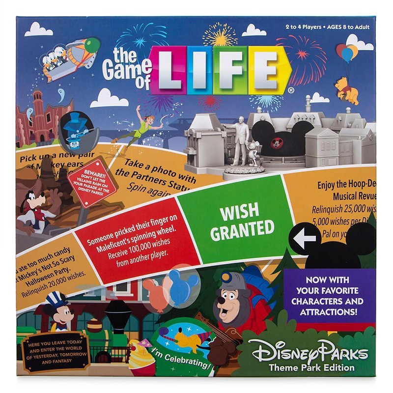 Disney Parks Theme Park Edition The Game of Life Board Game NEW SEALED Disney Parks Theme Park Edition The Game of Life Board Game NEW SEALED