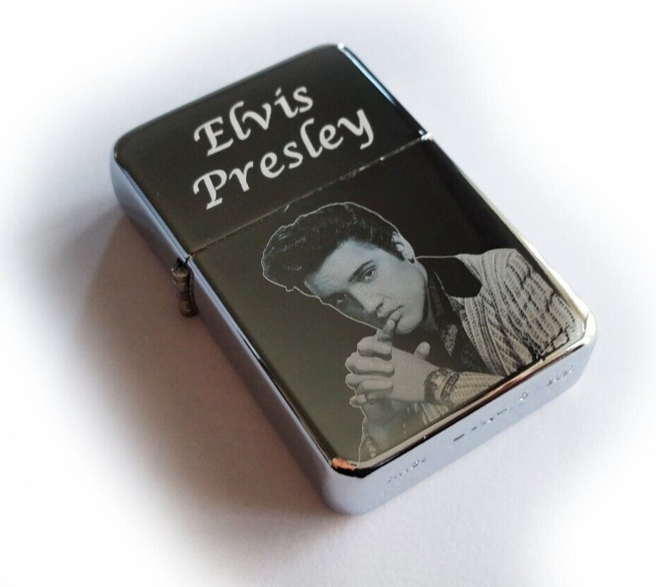 Elvis Presley & Marilyn Monroe Engraved Lighter - CUSTOM LISTING