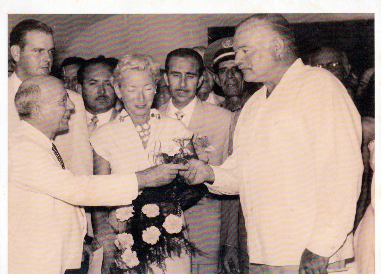 RARE NOBEL PRIZE WINNER ERNEST HEMINGWAY CUBA 1960s PORTRAIT ORIG PHOTO MA48