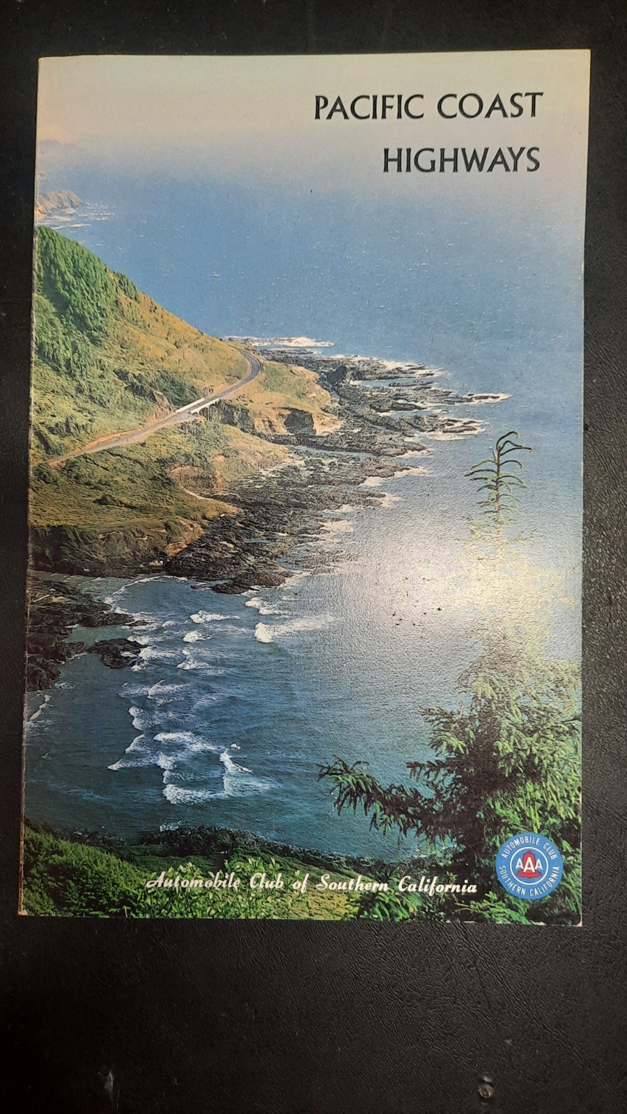 Vintage 1977 Aaa Pacific Coast Highways Map Book