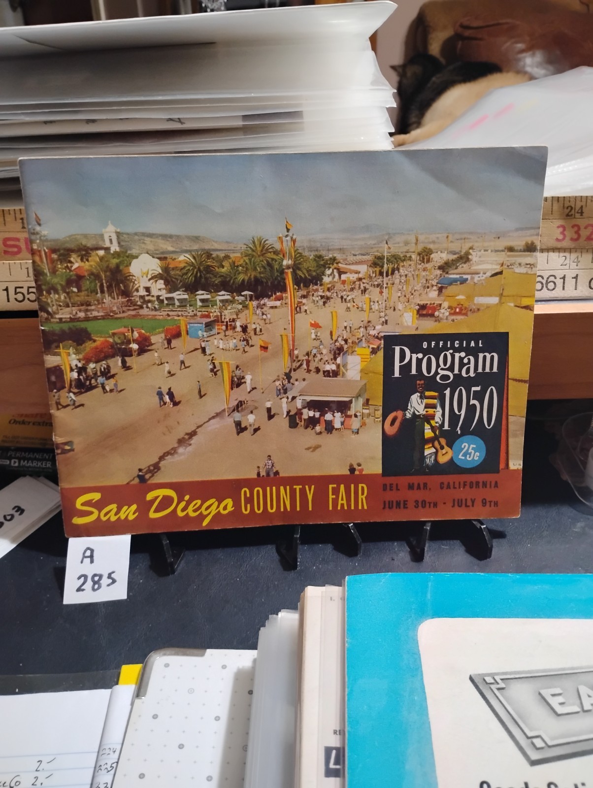 1950 San Diego County Fair Official Program with lots of advertising 