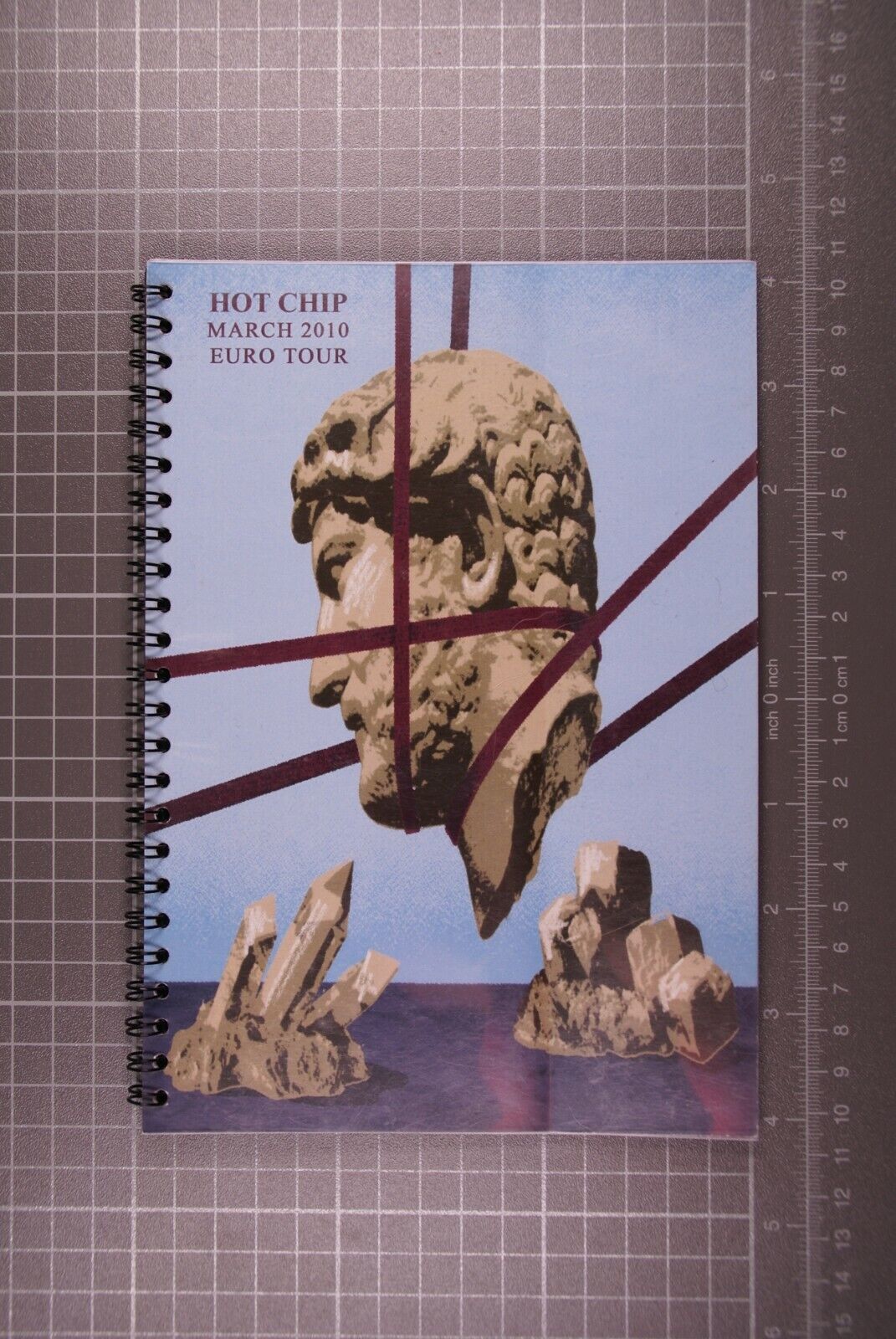 Hot Chip Itinerary Original Vintage Euro Tour March 2010