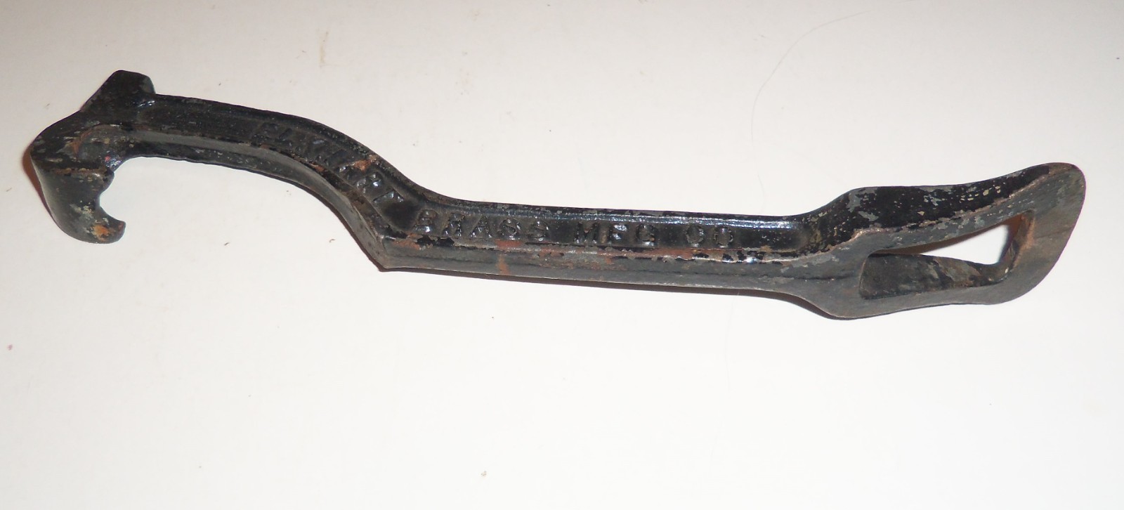 Antique Pat. 1925 Vintage Elkhart Brass Mfg. Spanner Wrench No.464 Fireman Tool