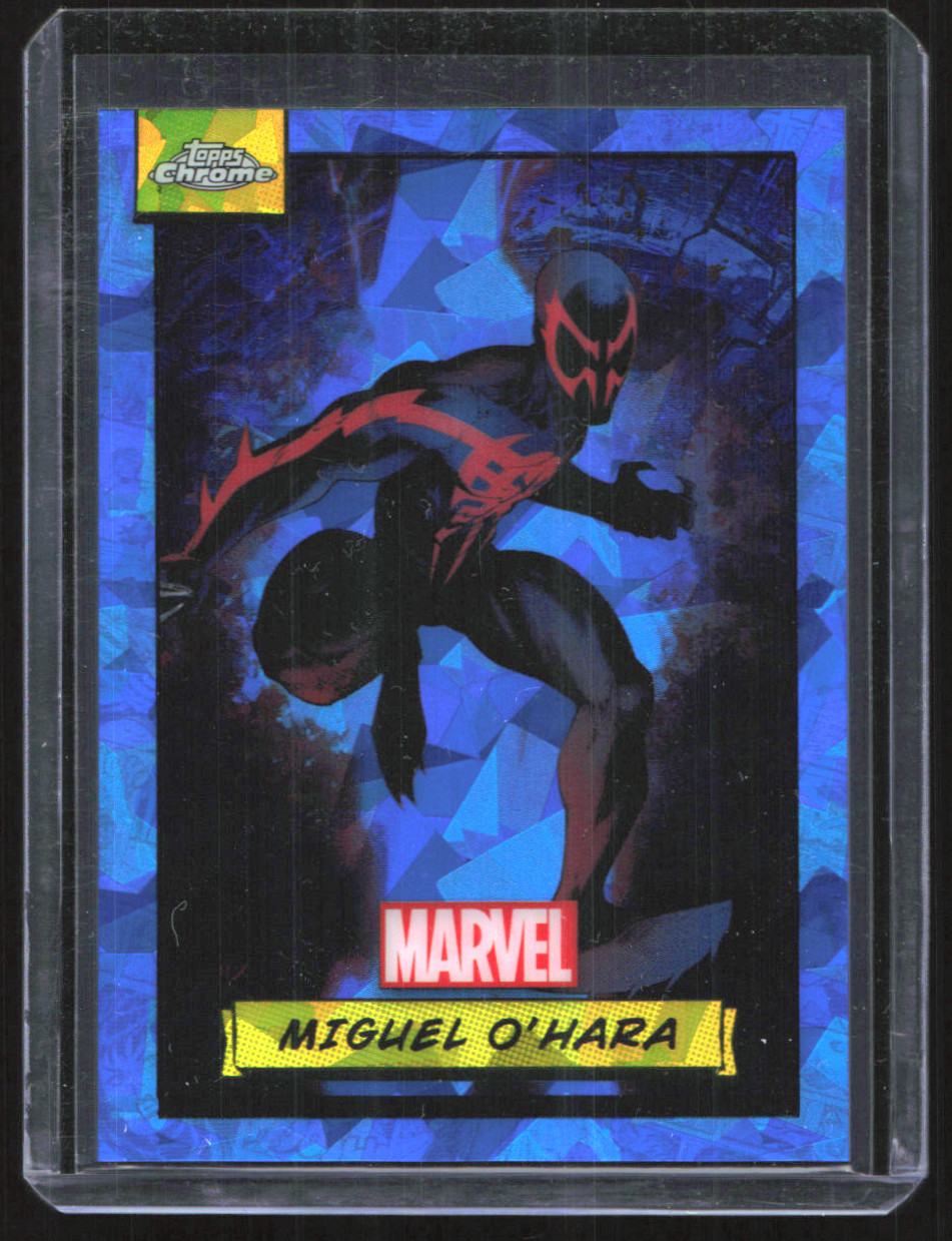 2024 Topps Chrome Marvel Sapphire Spider-Man 2099 Miguel O'Hara #14 2024 Topps Chrome Marvel Sapphire Spider-Man 2099 Miguel O'Hara #14
