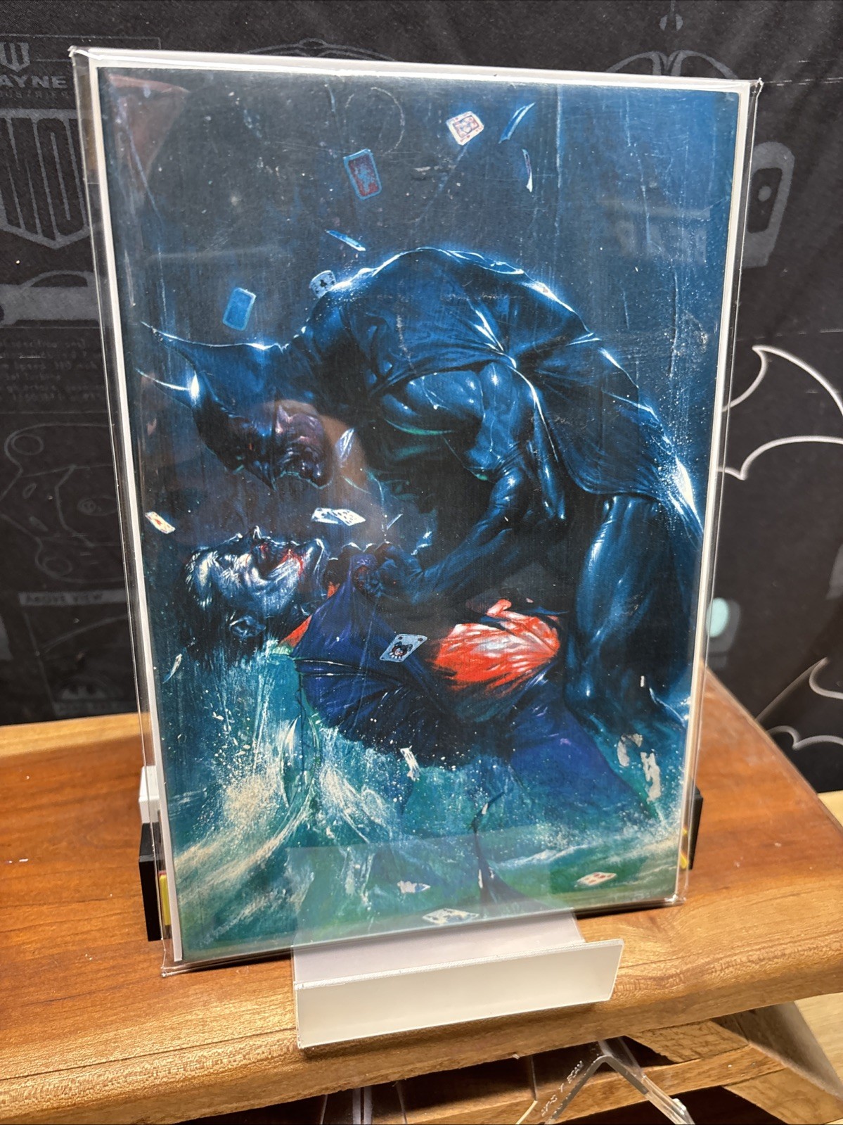 SUPERMAN & BATMAN #7 ORIGINAL VIRGIN VARIANT FRENCH ED. DELL\'OTTO  Bu76