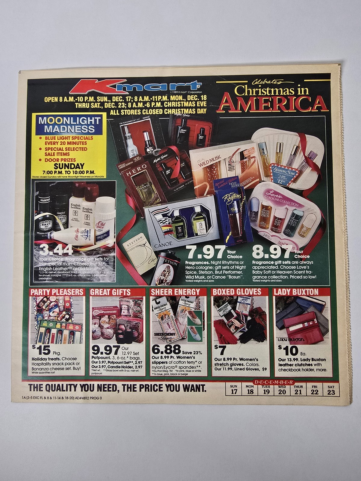 1989 Kmart Christmas Circular Toys Computers Electronics 24 Pages Catalog
