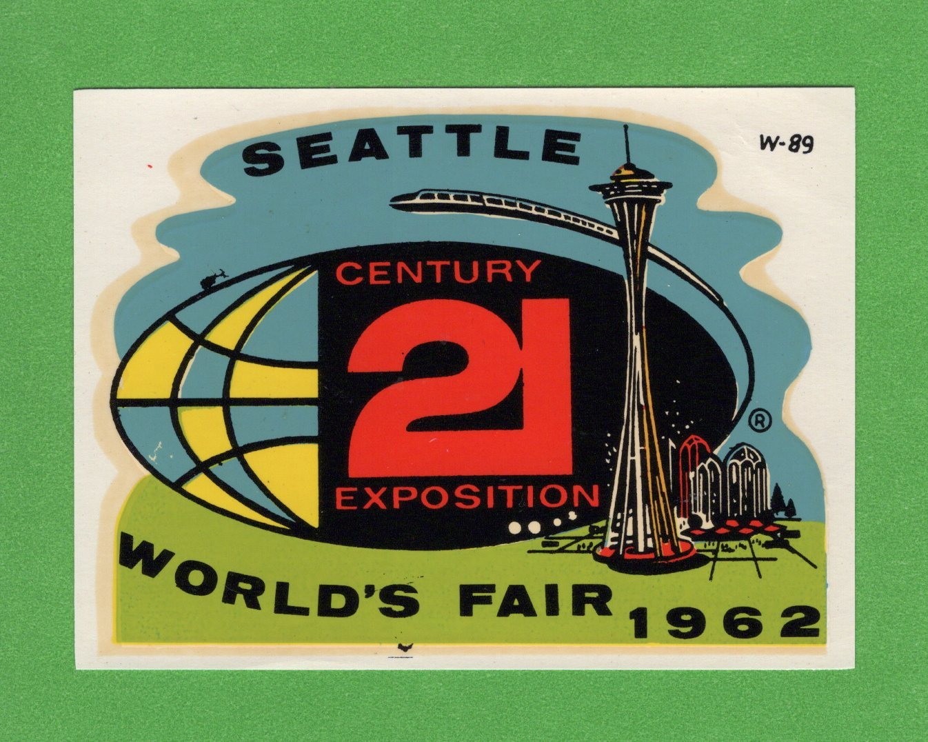 VINTAGE ORIGINAL 1962 SOUVENIR 