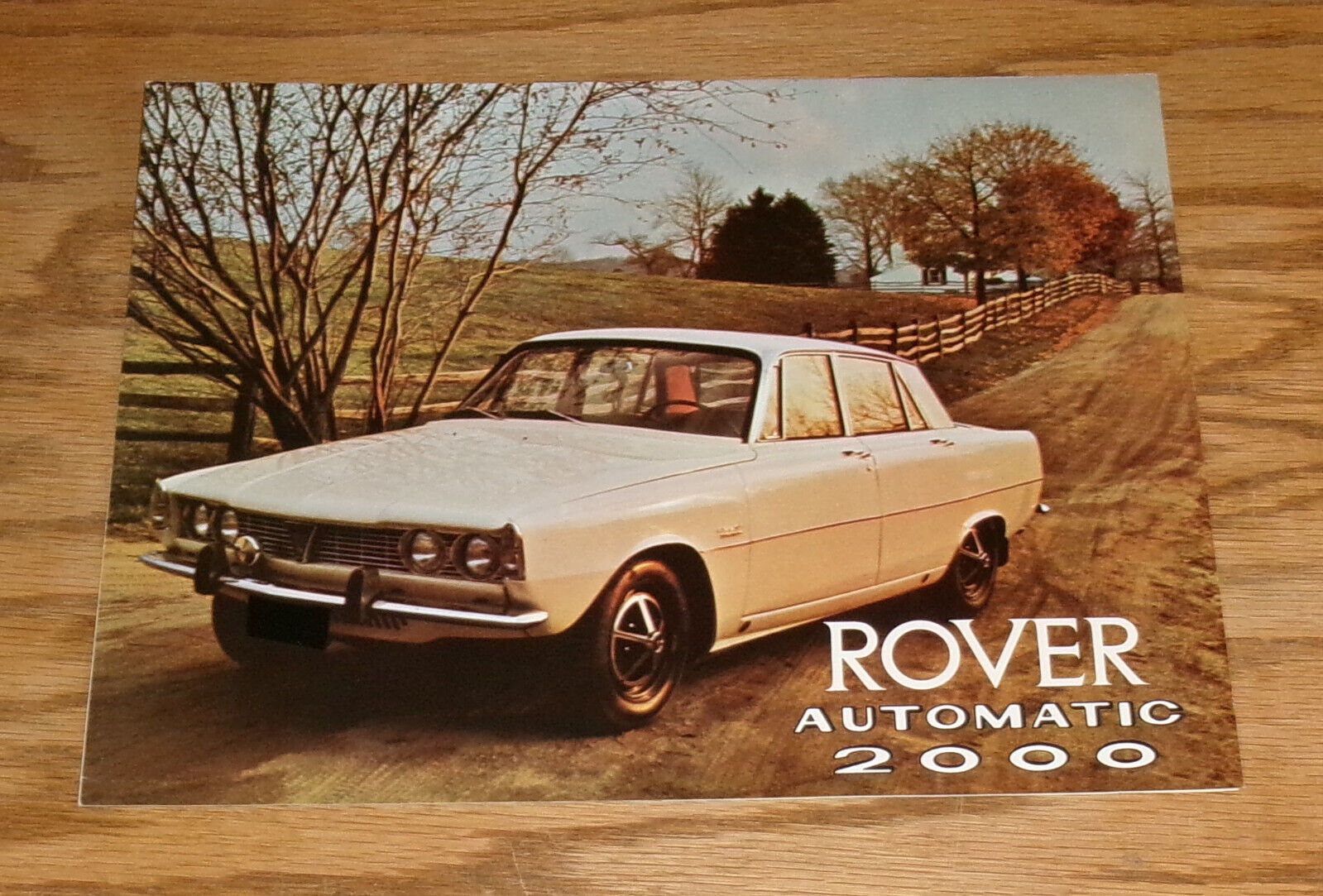 Original 1968 Rover 2000 Automatic Sales Brochure 68