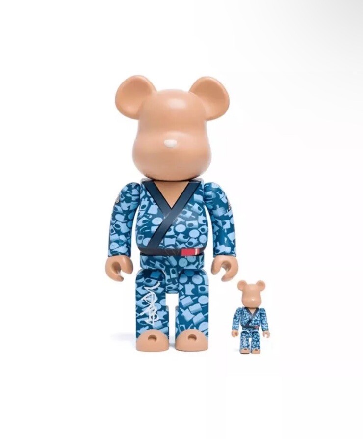 Bearbrick Be@rbrick Albino & Preto x Stash 100% & 400% Sealed Bearbrick Be@rbrick Albino & Preto x Stash 100% & 400% Sealed