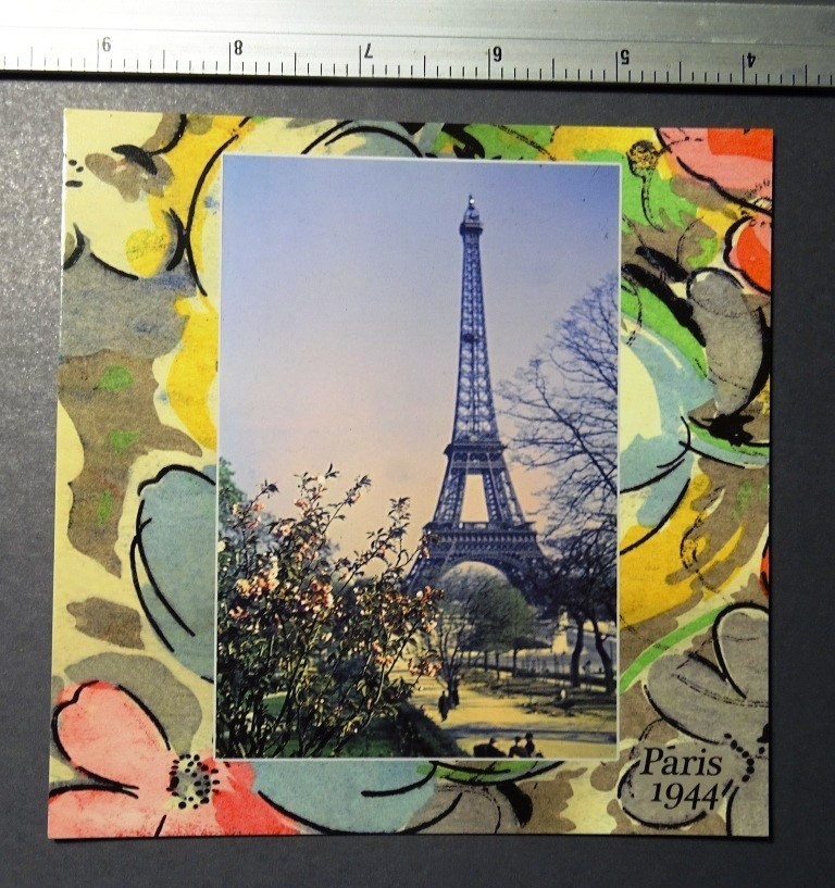 Eiffel Tower, Paris Postcard, FRANCE. Eiffel Tower, Paris Postcard, FRANCE.