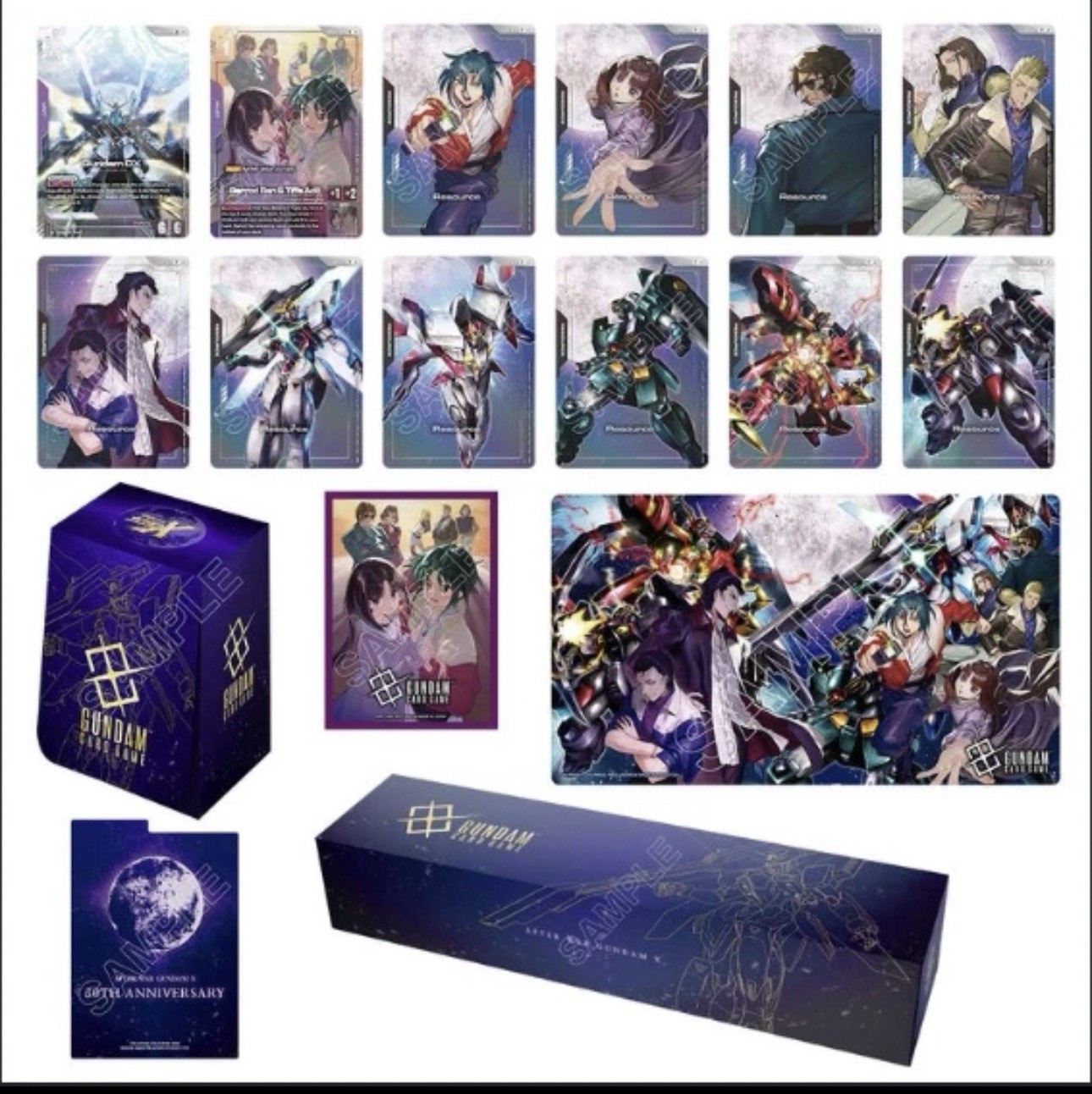 PRESALE GUNDAM CARD GAME Premium Goods Set After War Gundam X [PB04]