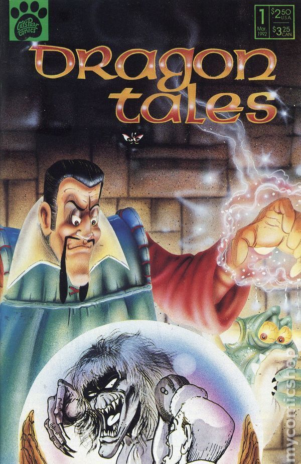 Dragon Tales #1 FN 6.0 1992 Stock Image