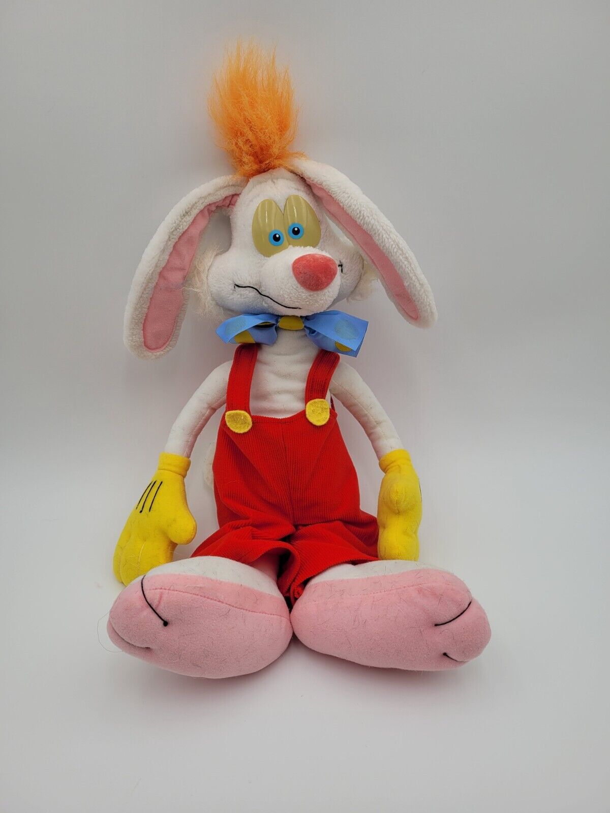 Disney Roger Rabbit Plush Doll Vintage Playskool Toys 18”