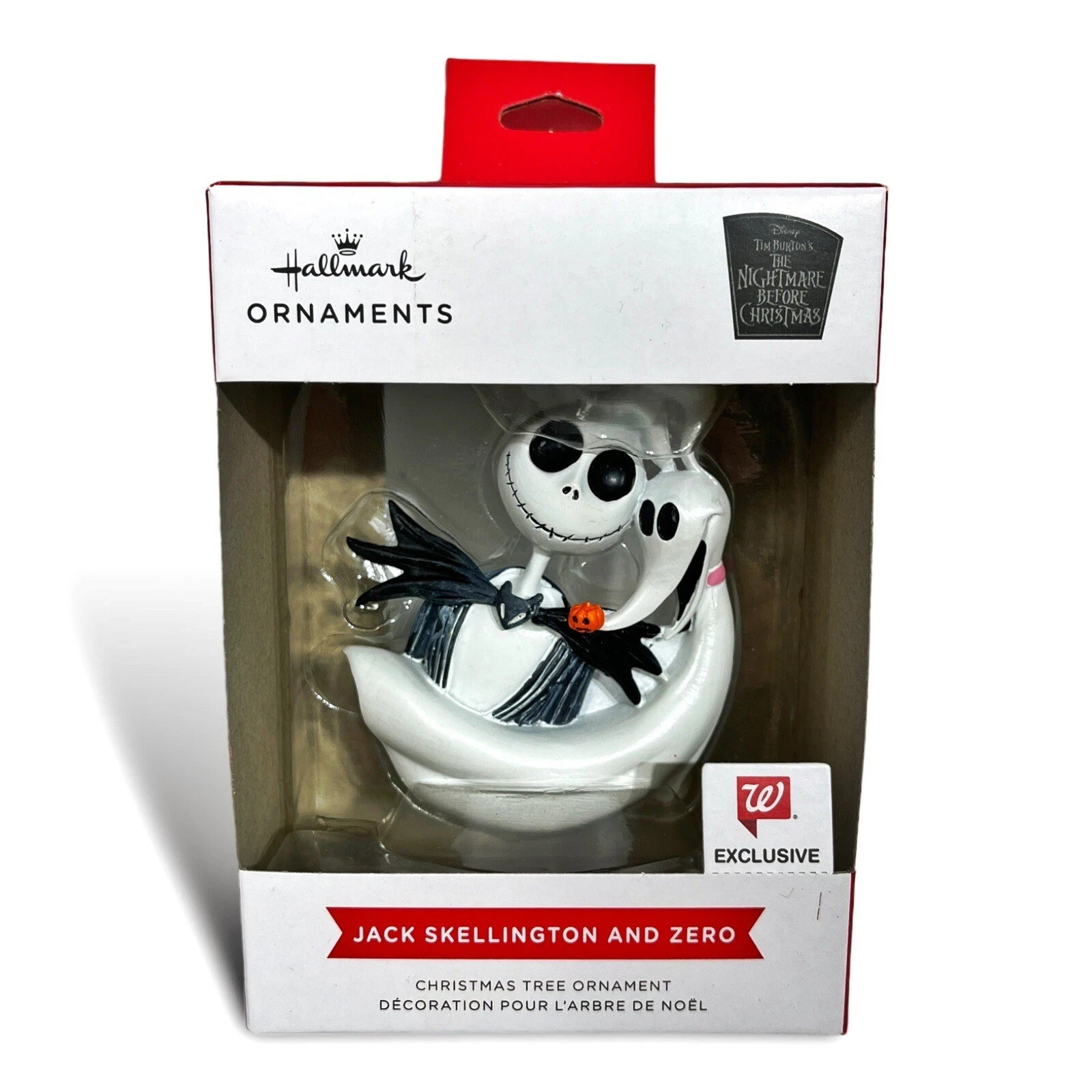 Hallmark Nightmare Before Christmas Jack Skellington Zero Walgreens Exclusive