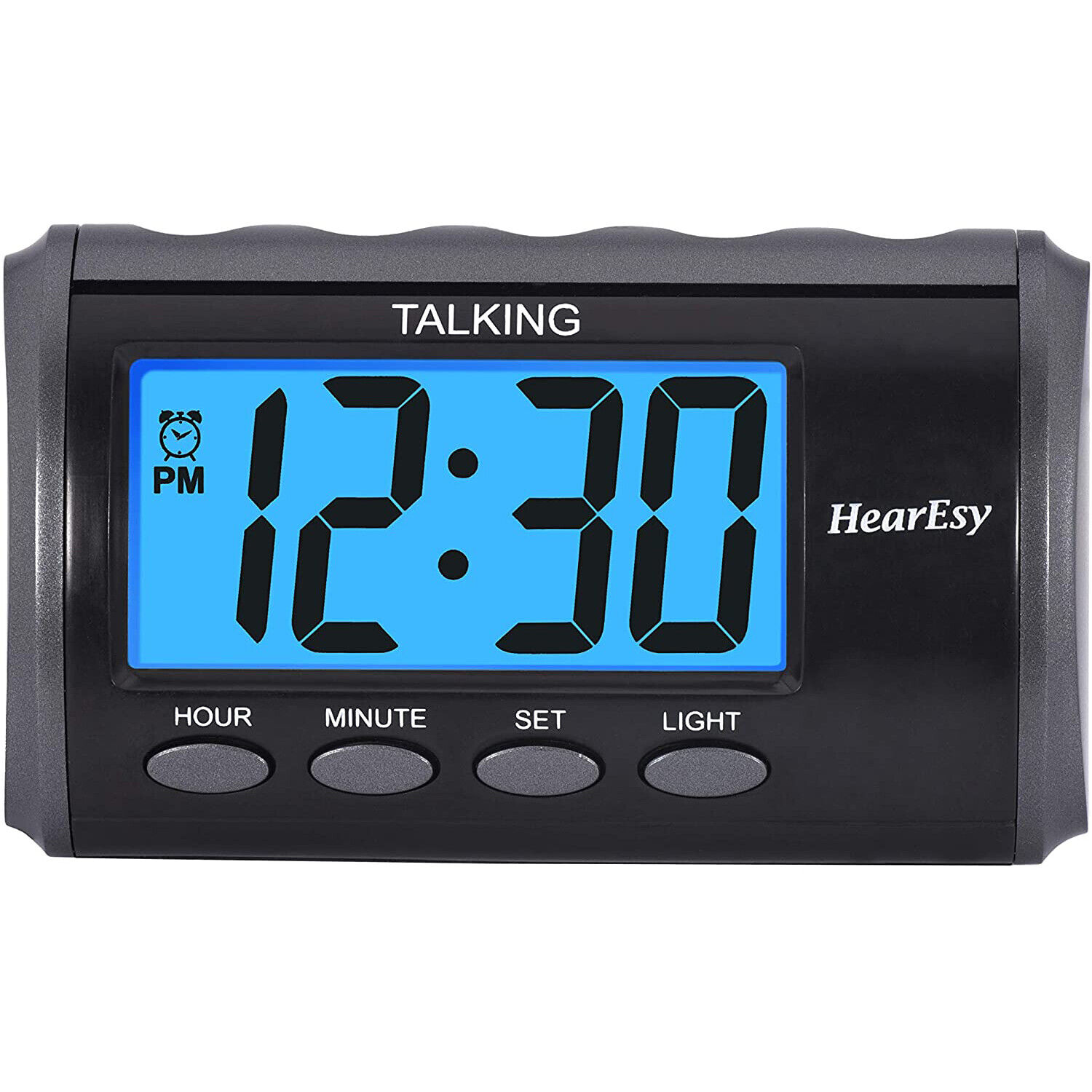 ​HearEsy Talking Alarm Clock for Visually Impaired Large Numbers for Senior Gift