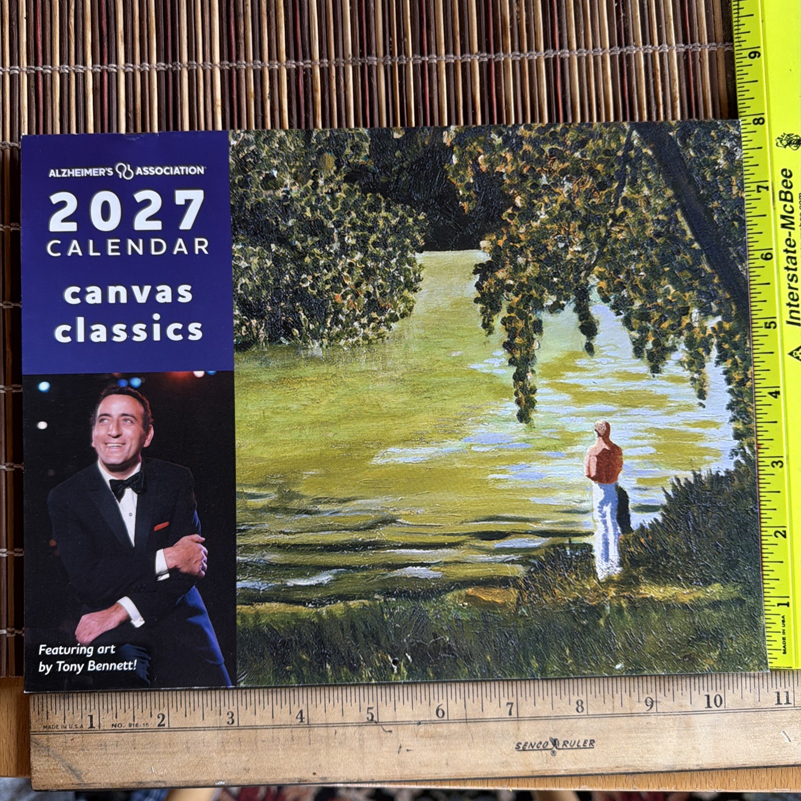 2027 ALZHEIMER'S ASSOCIATION TWELVE-MONTH WALL CALENDAR - CANVAS CLASSICS