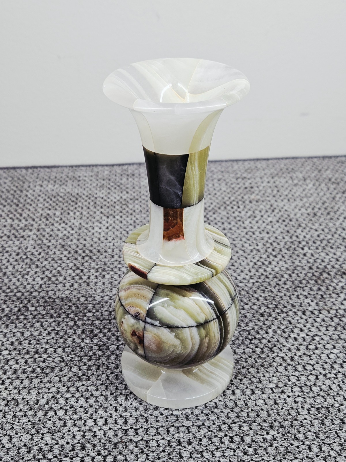 Hand Carved Marbled Onyx 6\