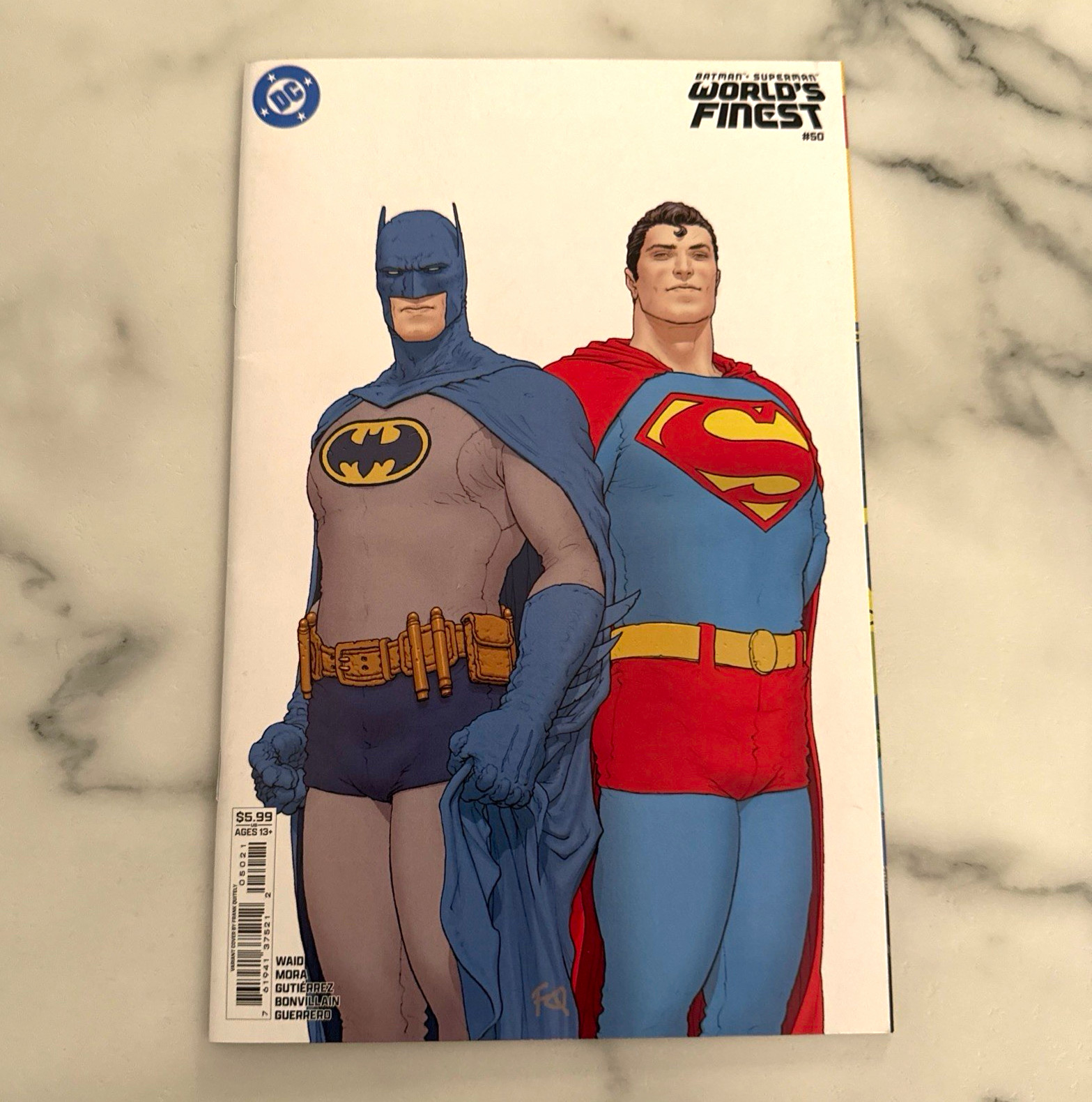Batman Superman World\'s Finest #50 Single Issue Comic Variant Cover