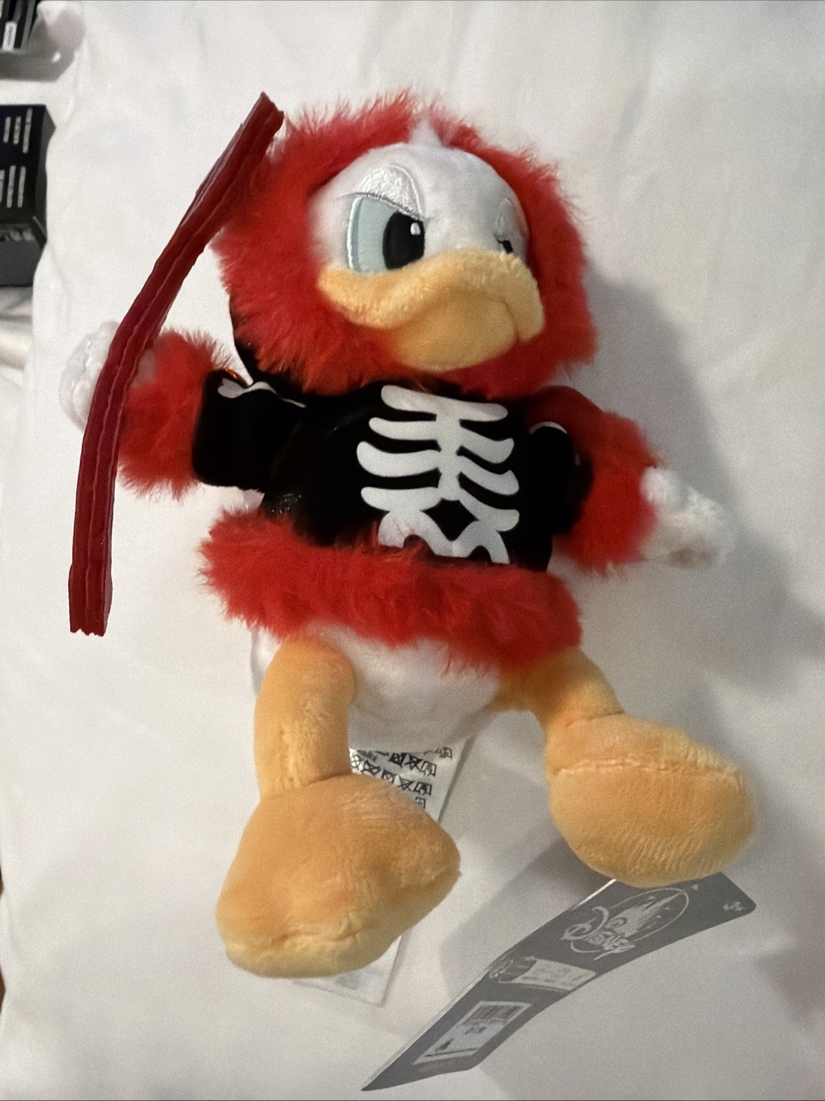 Disney Parks 2026 WDW Deviled Donald Plush Bag Charm New