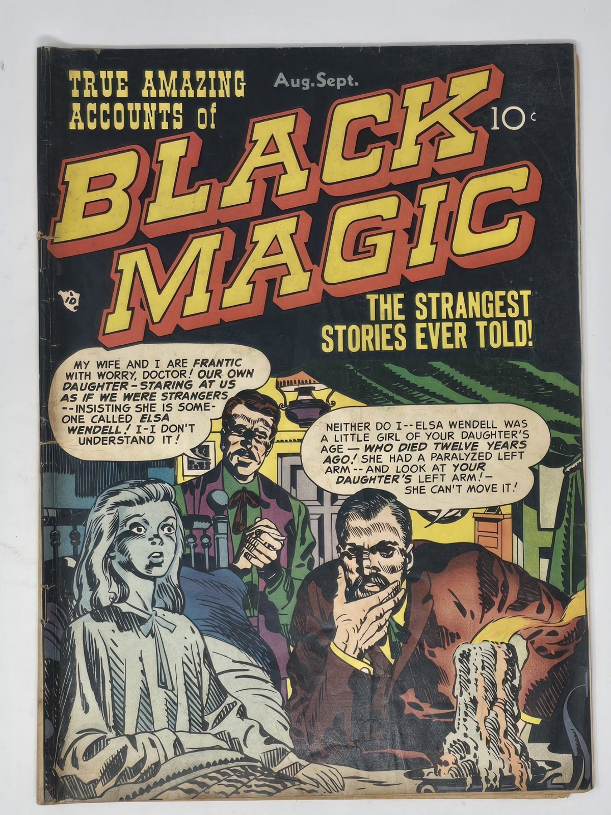 Black Magic #6 (August-September 1951) PRE CODE JACK KIRBY GOLDEN AGE HORROR 5.0