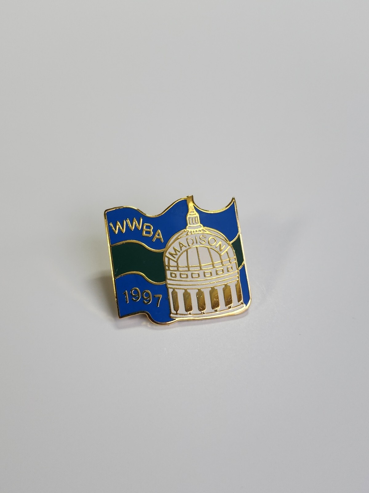 WWBA Lapel Pin Wisconsin Women\'s Bowling Association Madison 1997